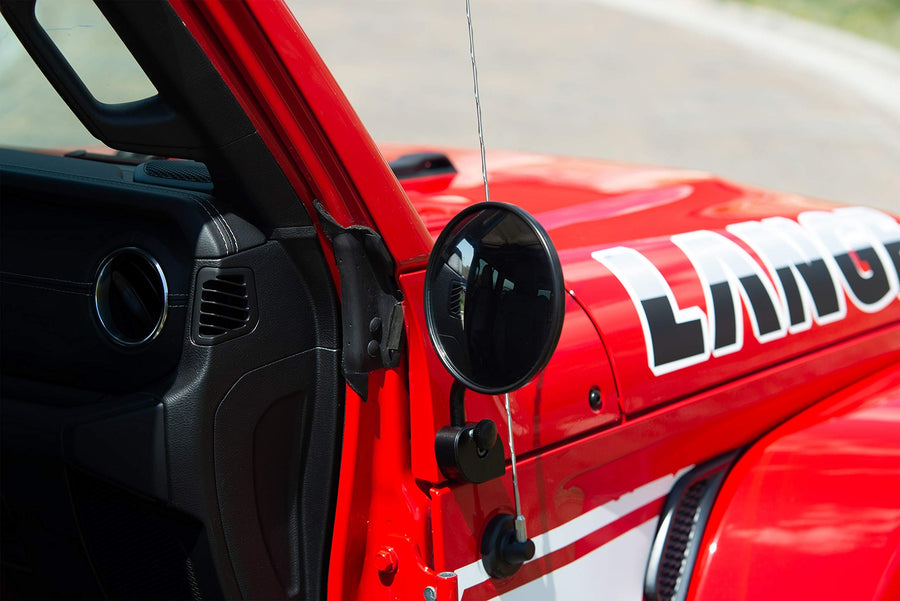 Coyote Mirror™ | Lange Originals | Compatible with Jeep Wrangler & Gladiator | Quick Removal Replacement Mirrors | NOT compatible with 4XE models