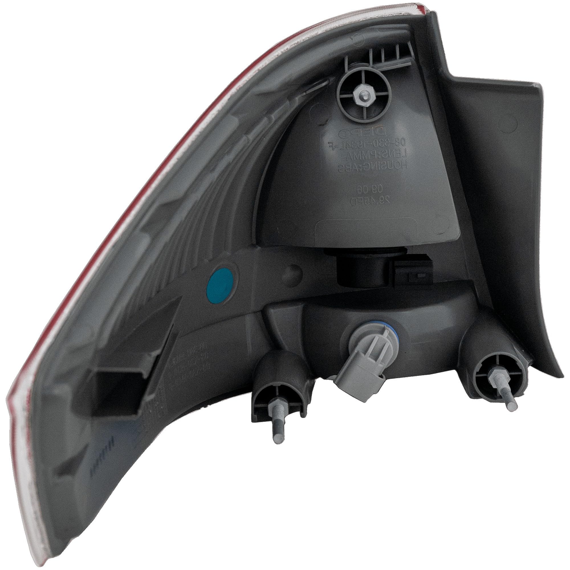 Tail Light Assembly Go-Parts for 2008 Ford Focus, Right (Passenger) Side, Suitable for Coupe/Sedan, Replacement
