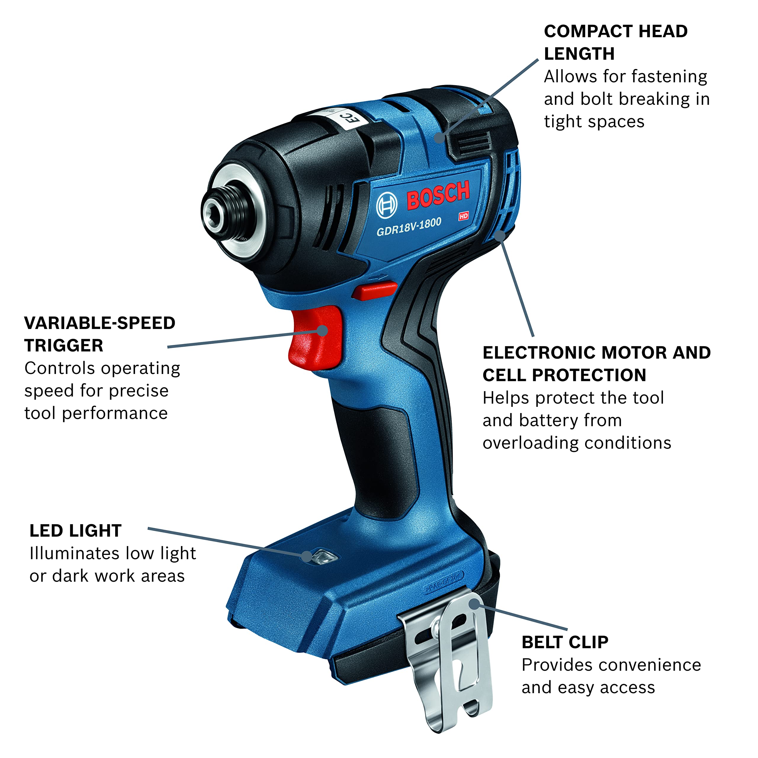 18V Bosch GXL18V-27B22 Combo Kit 2-Tool