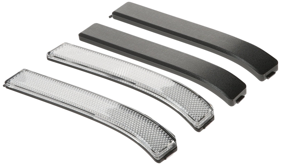 RECON - Smoked or Clear Fits F150 & Raptor 09-14 Side Mirror Lenses (Replace Factory Orange Lens Covers) (CLEAR LENS)