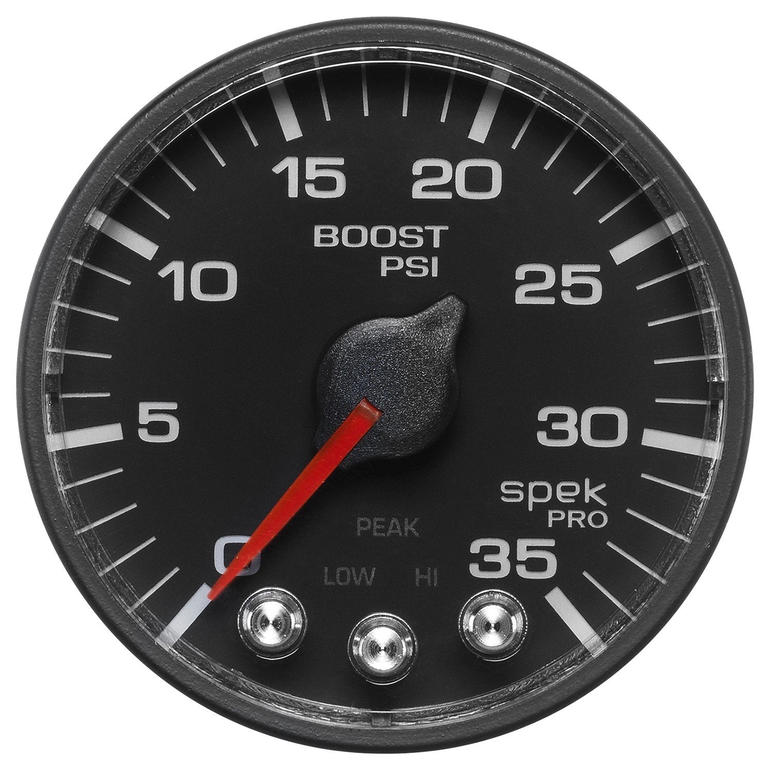 P303328 Pro Parts Spek-Pro 2-1/16" Electric Boost Gauge (0-35 PSI, 52.4mm)