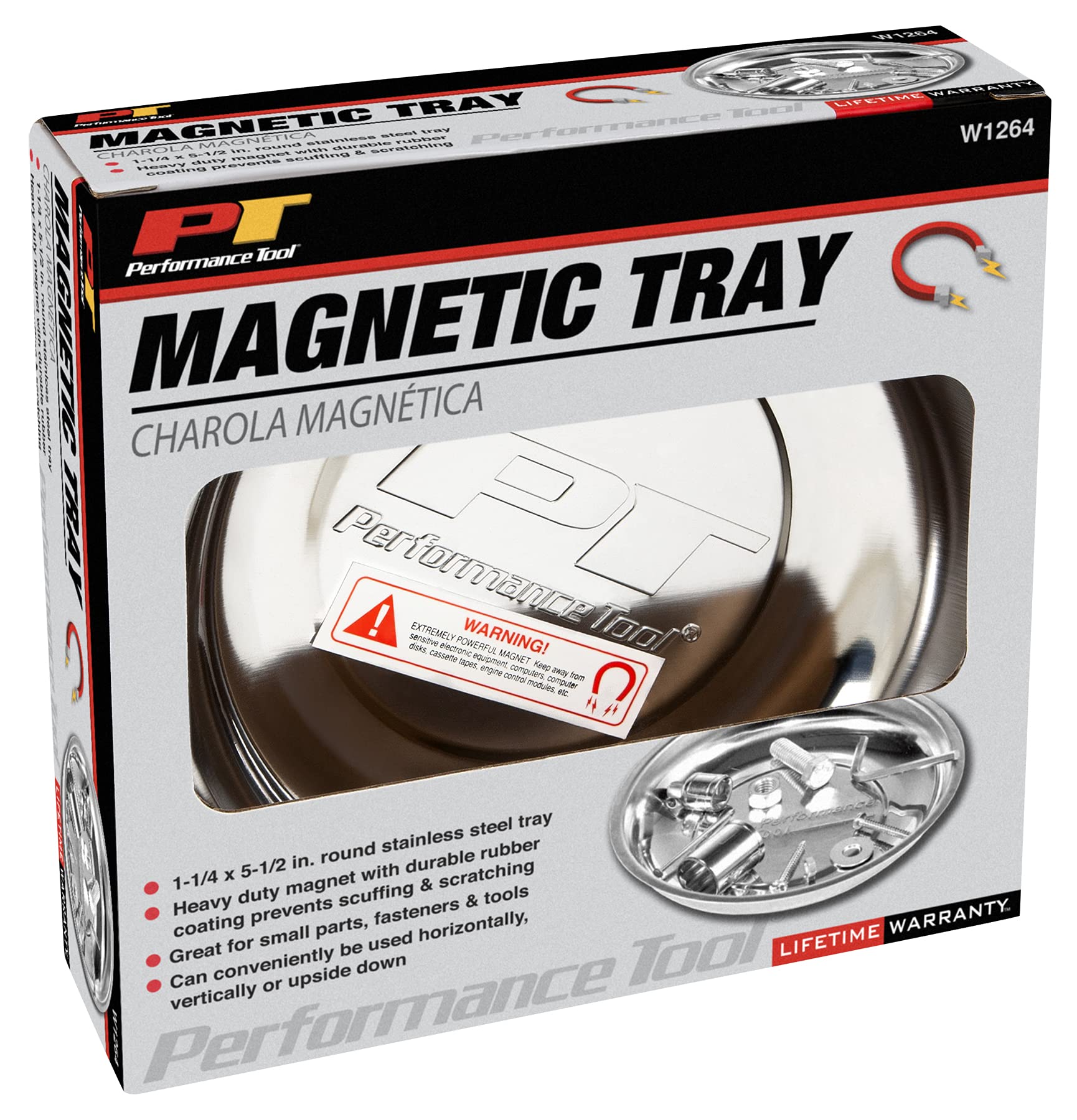 Silver Performance Tool W1264 Magnetic Tray