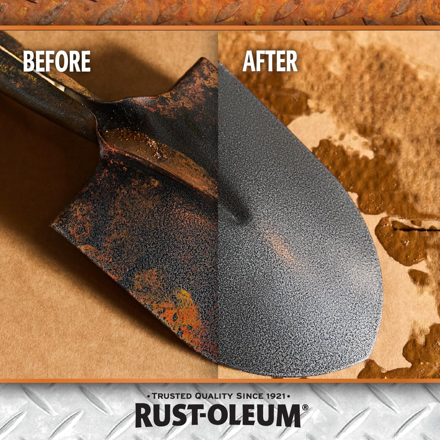 Rust-Oleum Trigger Spray Gel Rust Dissolver | Heavy-Duty Corrosion Remover for Metal Tools, Cars, Bikes, Grills, Bolts, Firearms & More | 32 oz