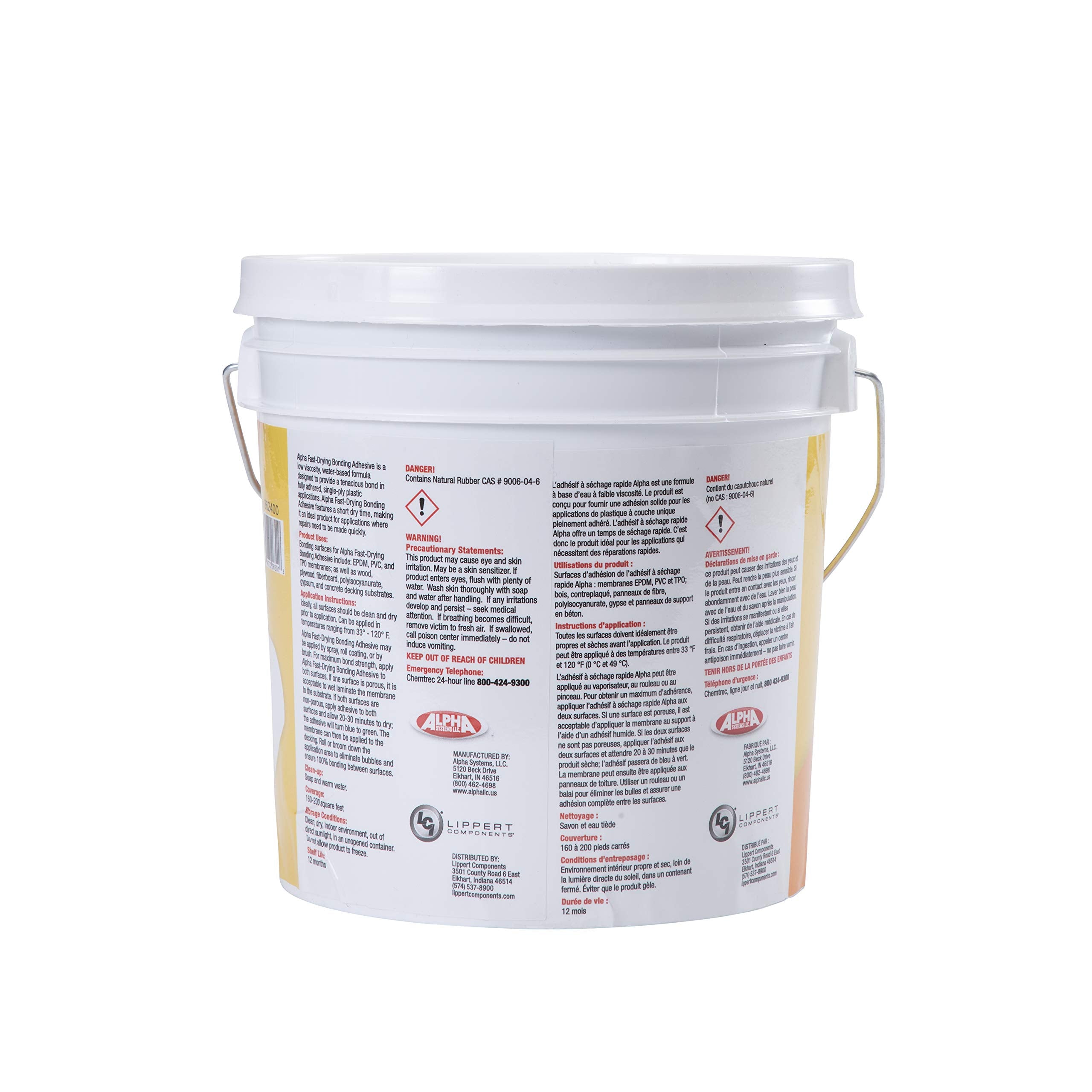 Water-Based Bonding Adhesive 8019 for Roofs on 5th Wheel RVs, Travel Trailers and Motorhomes