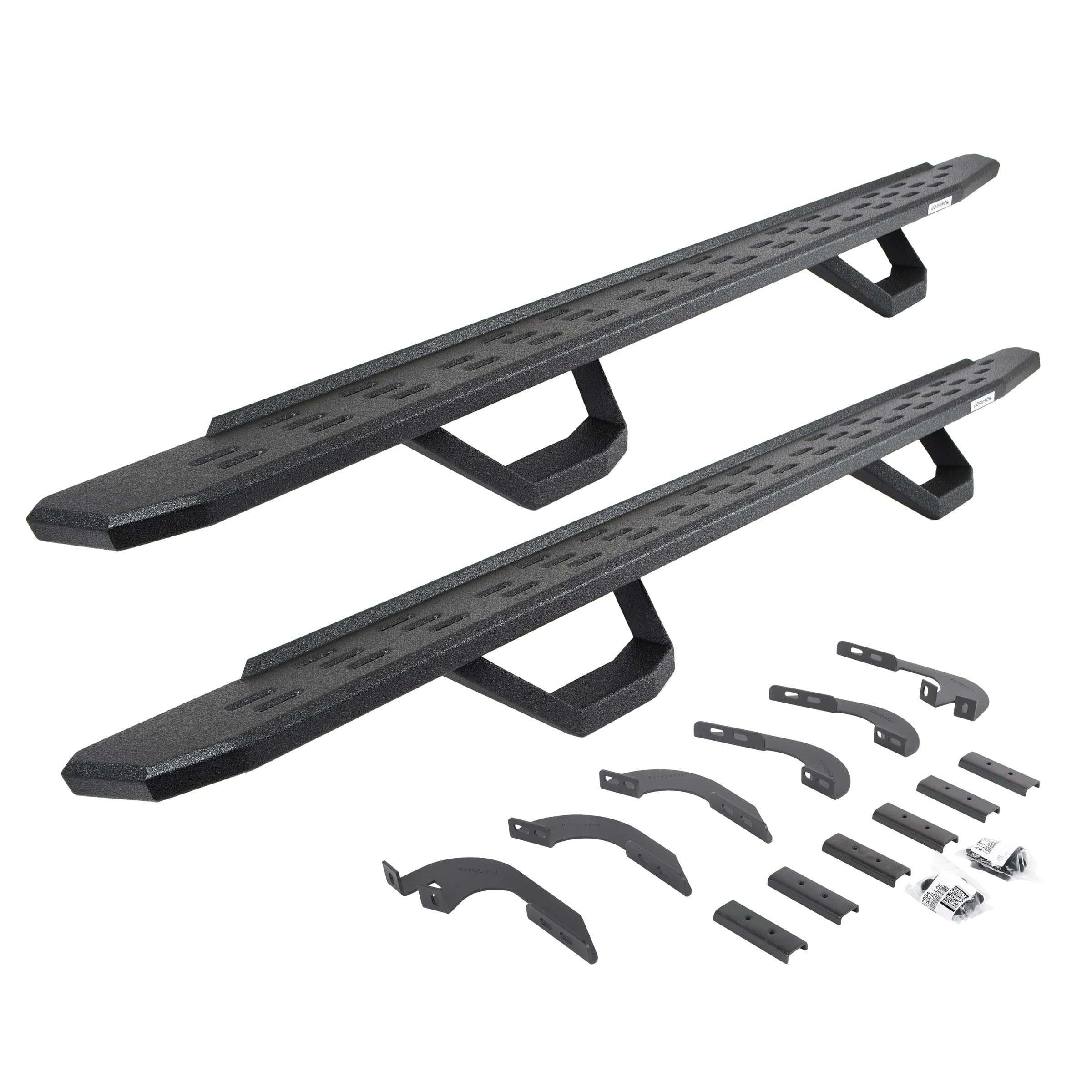 Complete Kit: RB30 Running Boards - RB30 Drop Steps + Brackets + 2 Pair