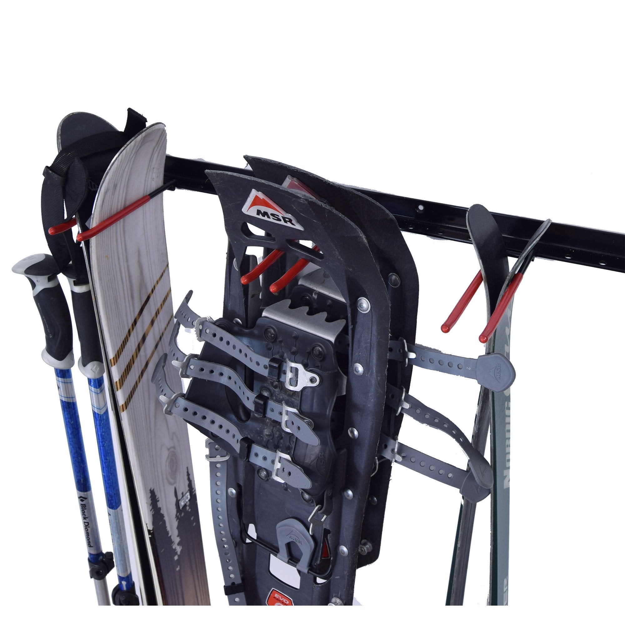 6 Ski Storage Rack Malone Wall Mount