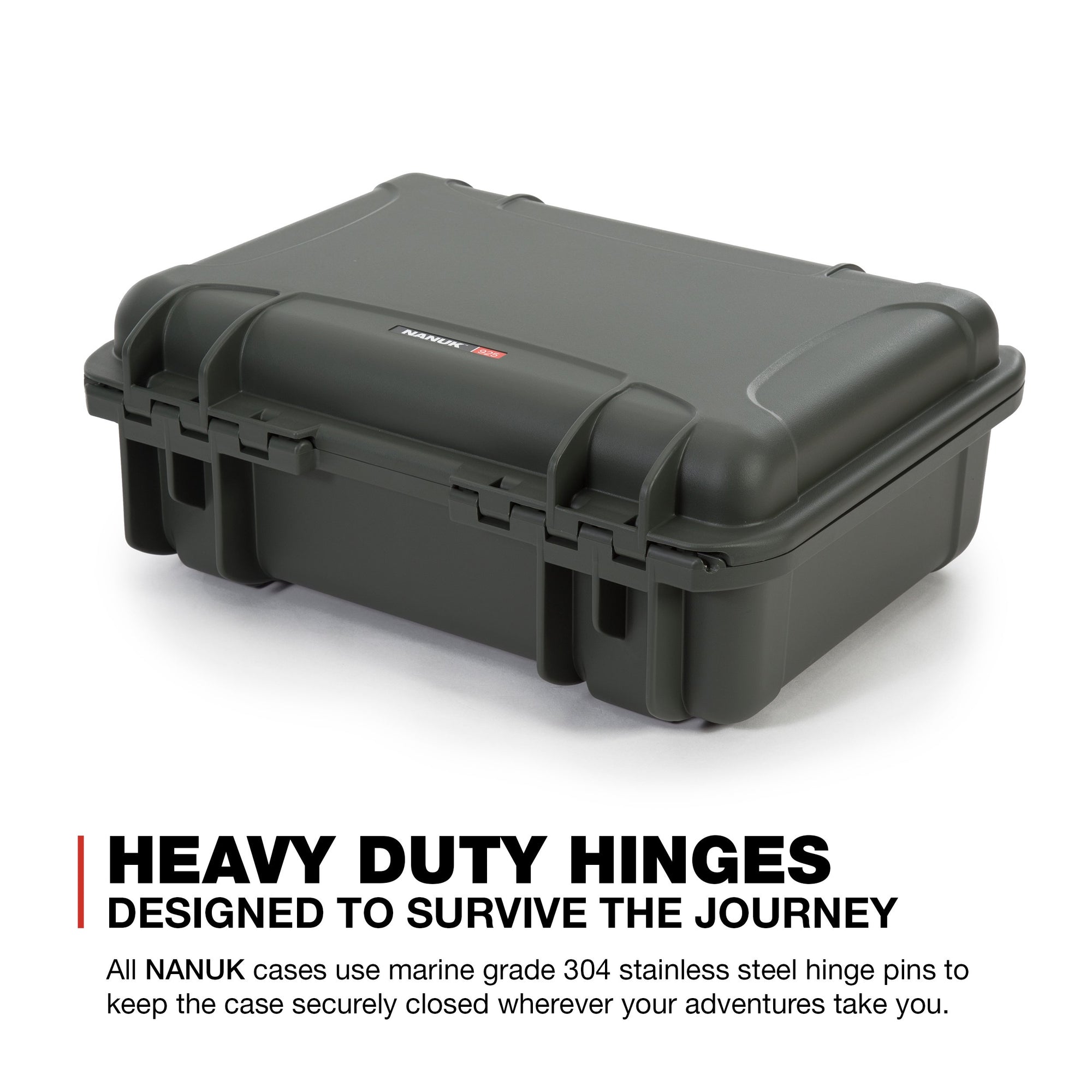 Nanuk Waterproof Hard Case 925 with Foam Insert for DJI Mavic Air 2 + Smart Controller - Olive (925-MAVIA26)