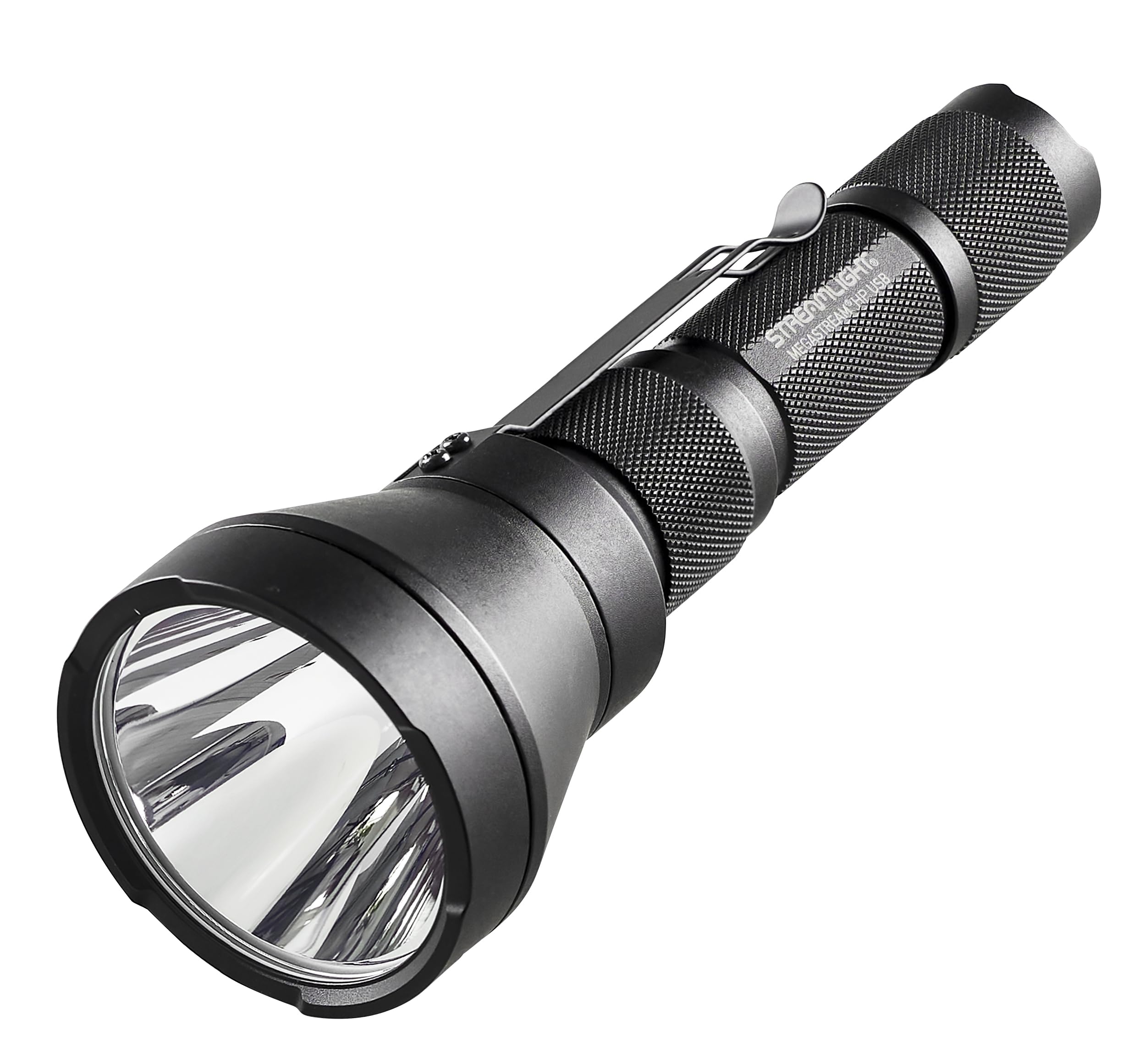 MegaStream Streamlight 66211 HP USB 1350-Lumen 310000-Candela Rechargeable EDC Flashlight Includes Rechargeable Battery, USB-C Cable, and Holster, Black