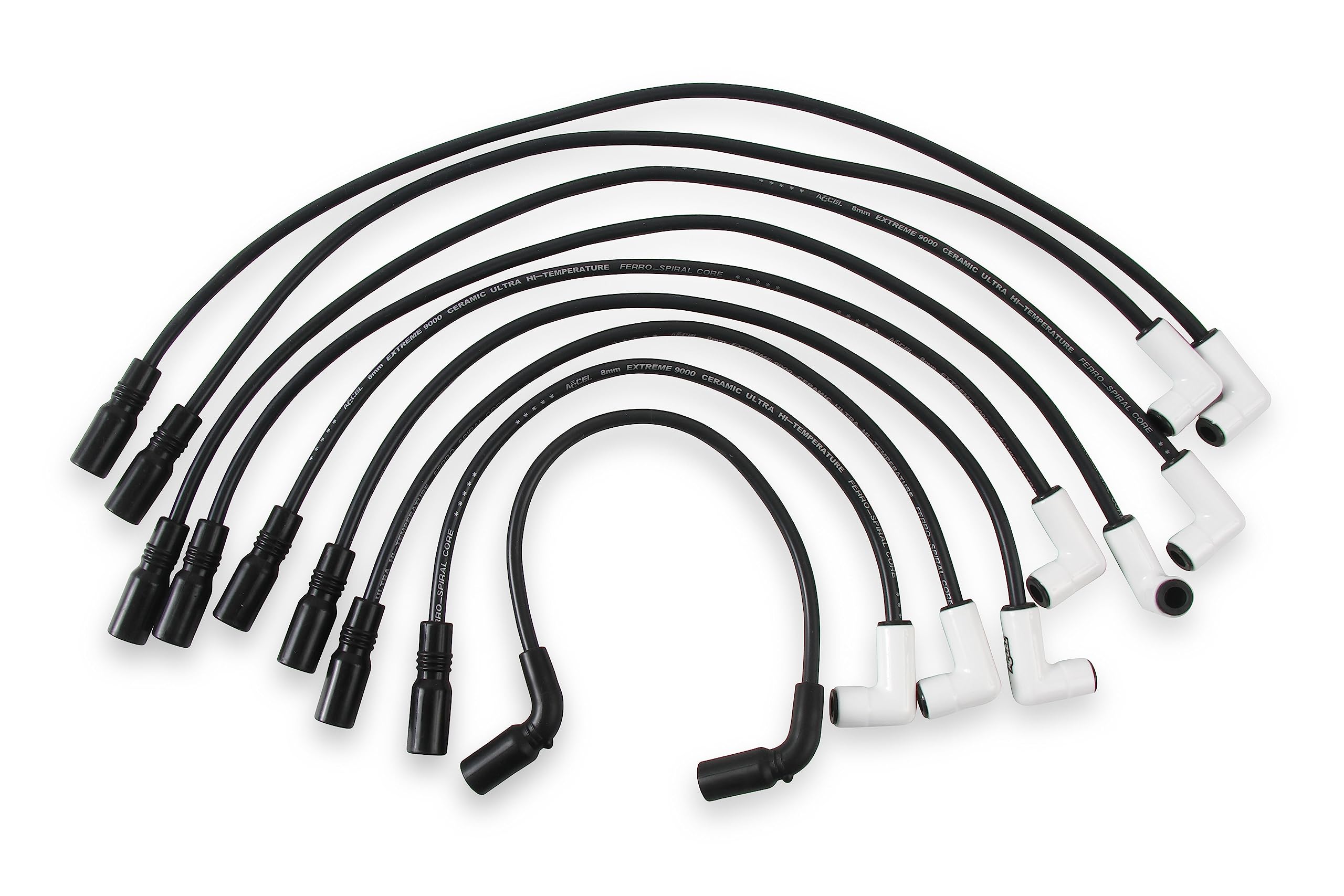 Extreme 9000 ACCEL 9042C Spark Plug Wire Set Ceramic Boot