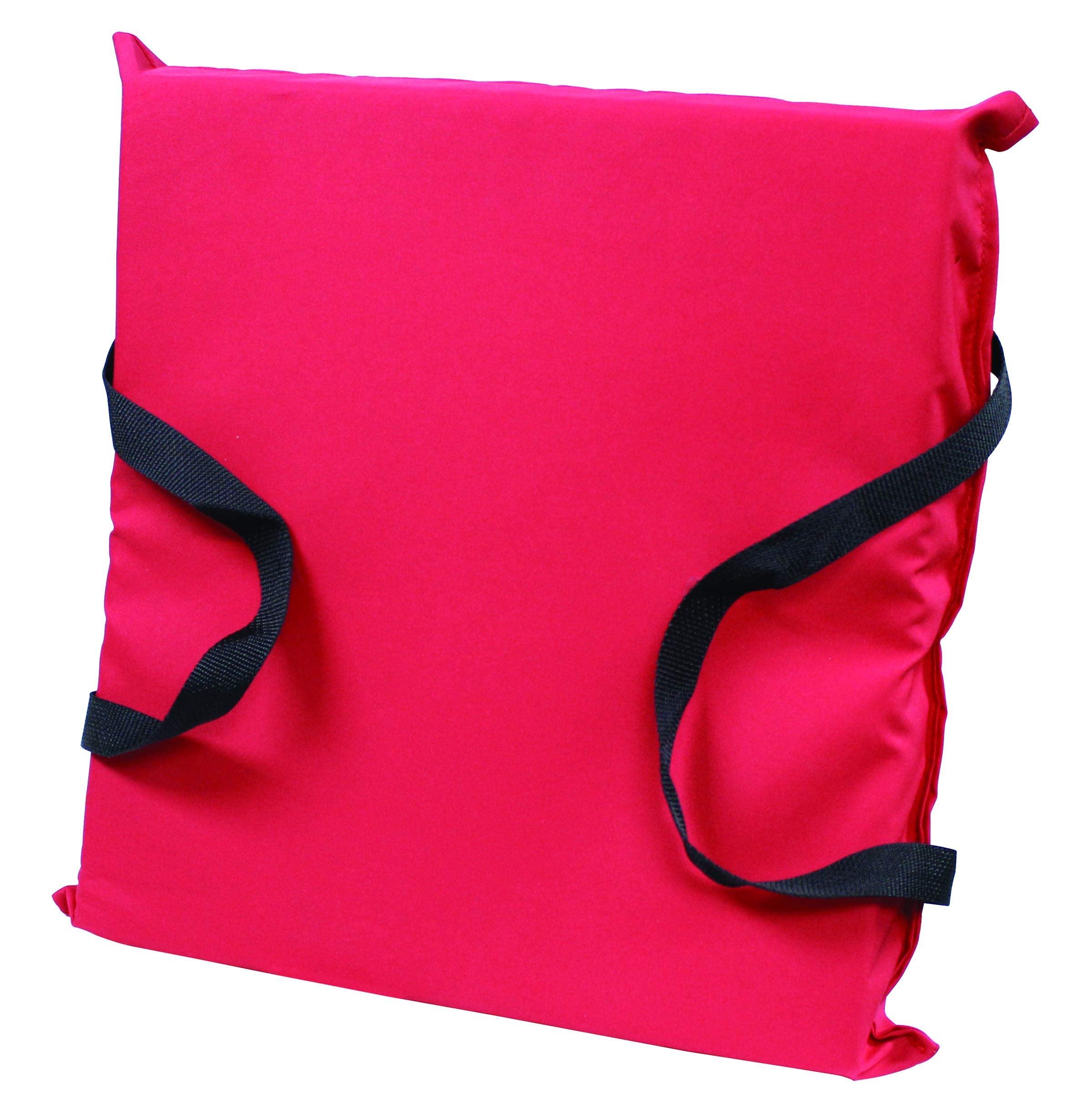 Throw Cushion Onyx Red Cloth, Throw Red Cloth, 15" x 16" x 2 1/2"