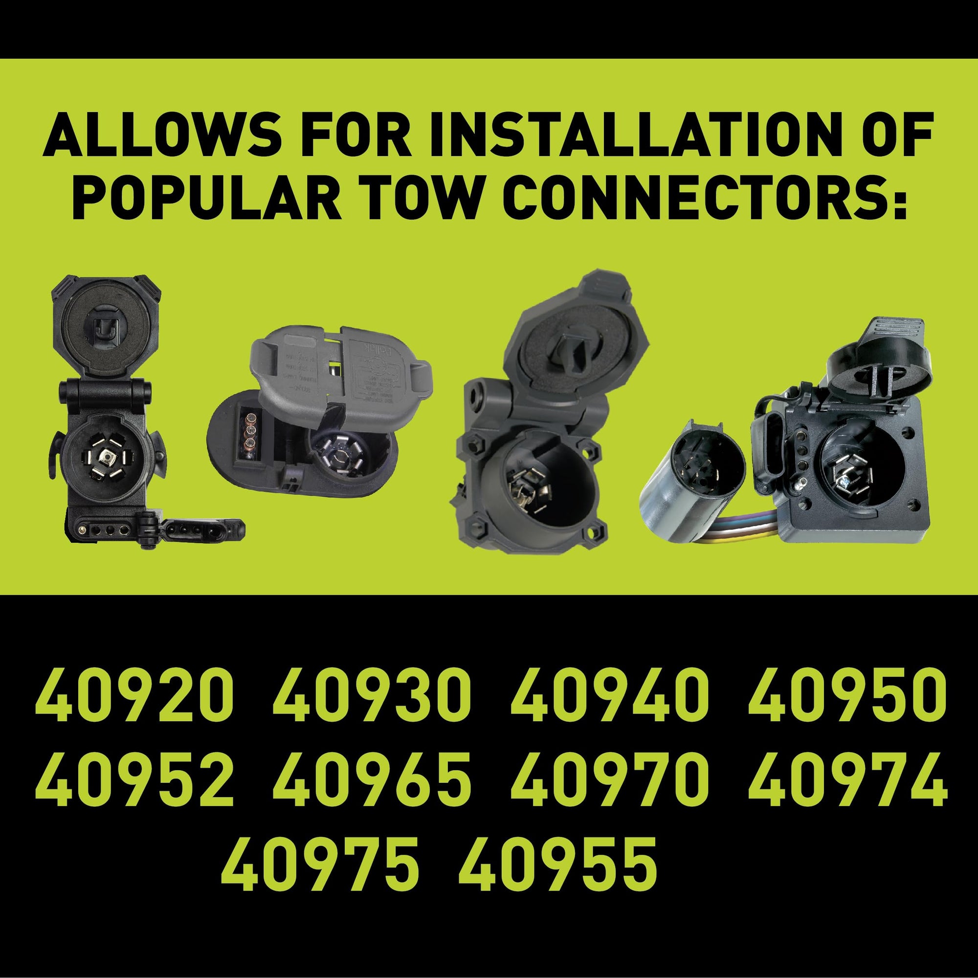 Universal Hopkins Towing Solutions Multi-Tow Harness Connector 40985
