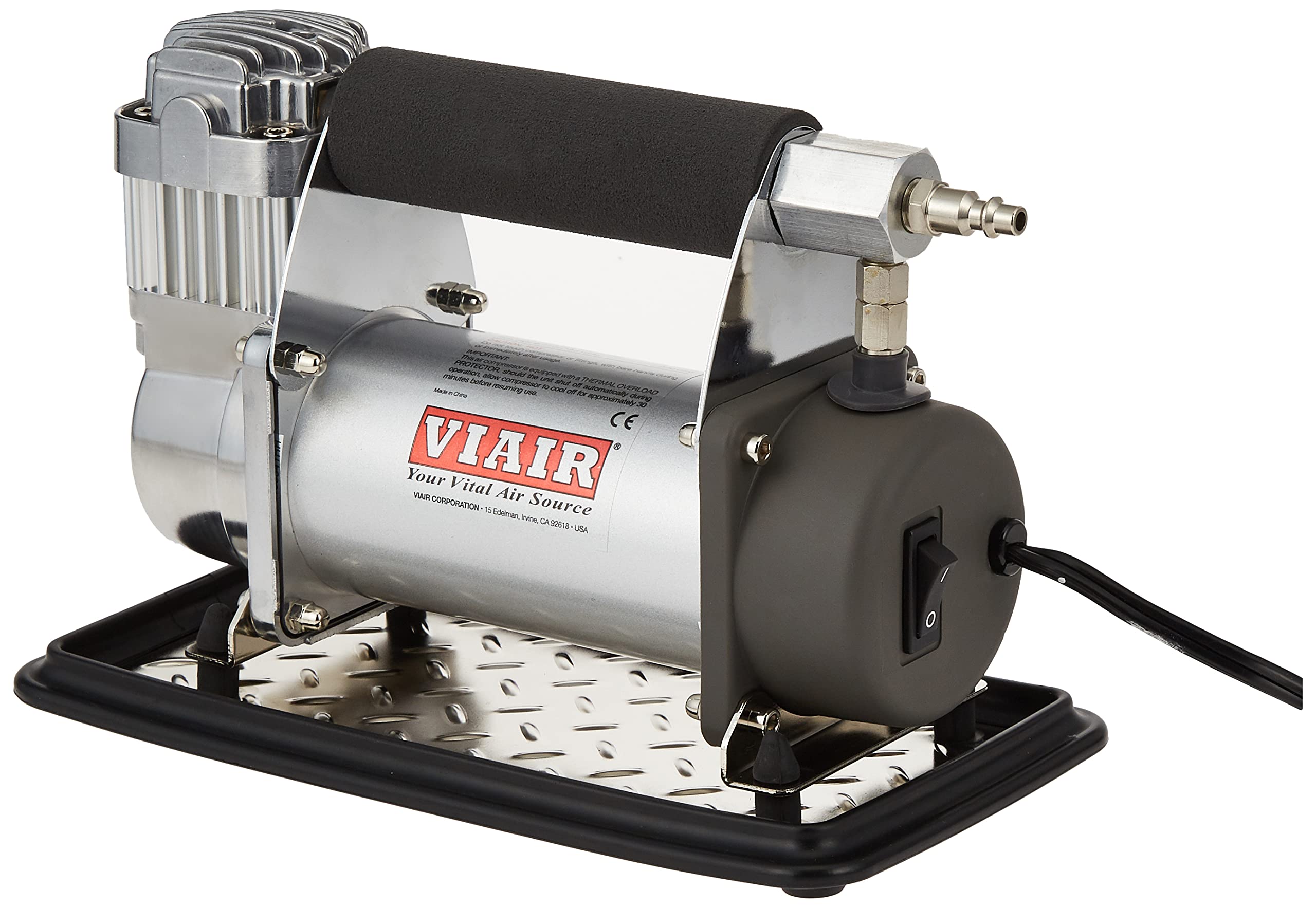 VIAIR Automatic 400P-RV/40047 Portable Compressor, Tire Inflator Kit, Air Compressor for RV, Truck, Jeep, and SUV Tires, Portable Air Pump Kit, RV Accessories, 150 PSI/2.30 CFM