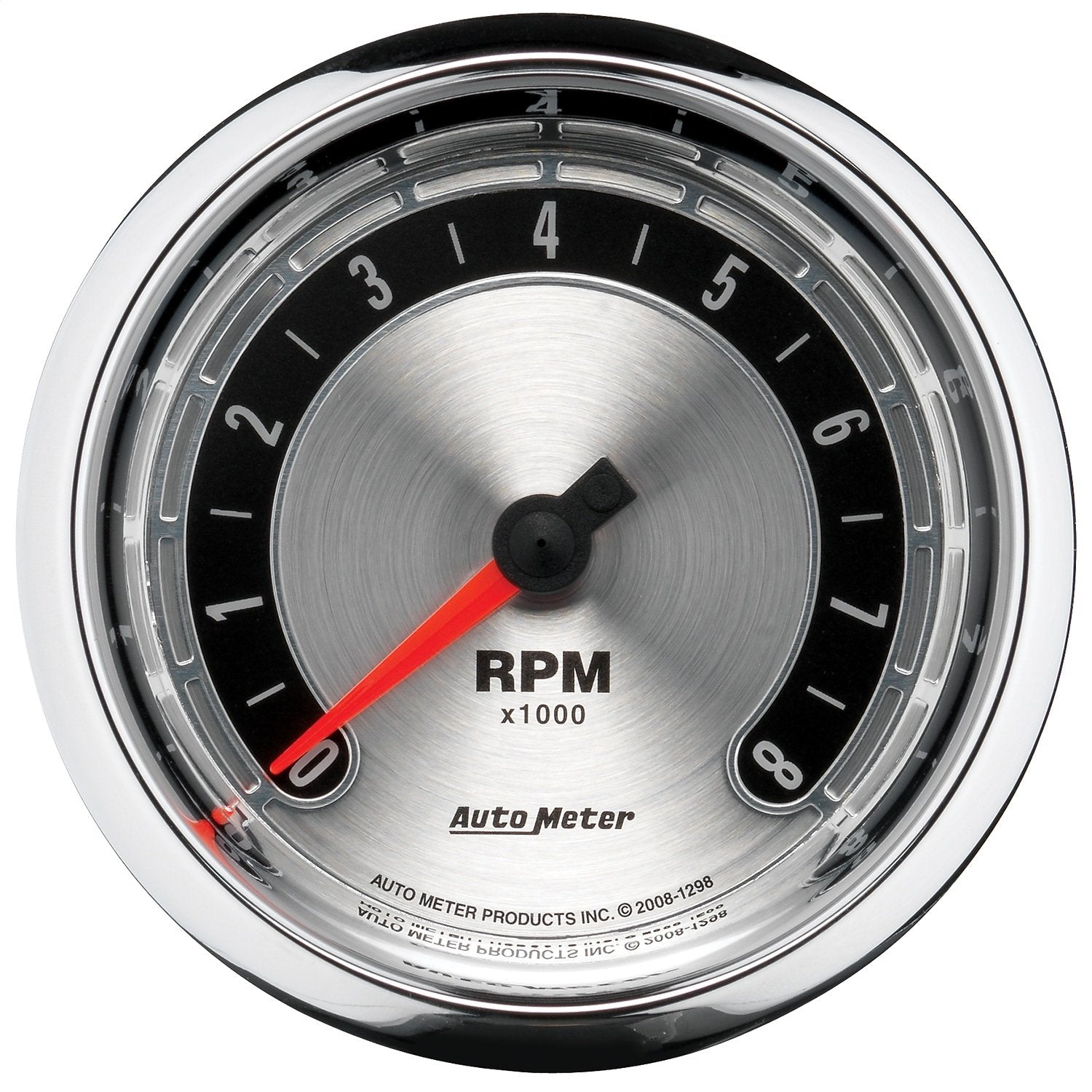 Auto Meter American Muscle 3-3/8" 8000 RPM In-Dash Tachometer Gauge 1298