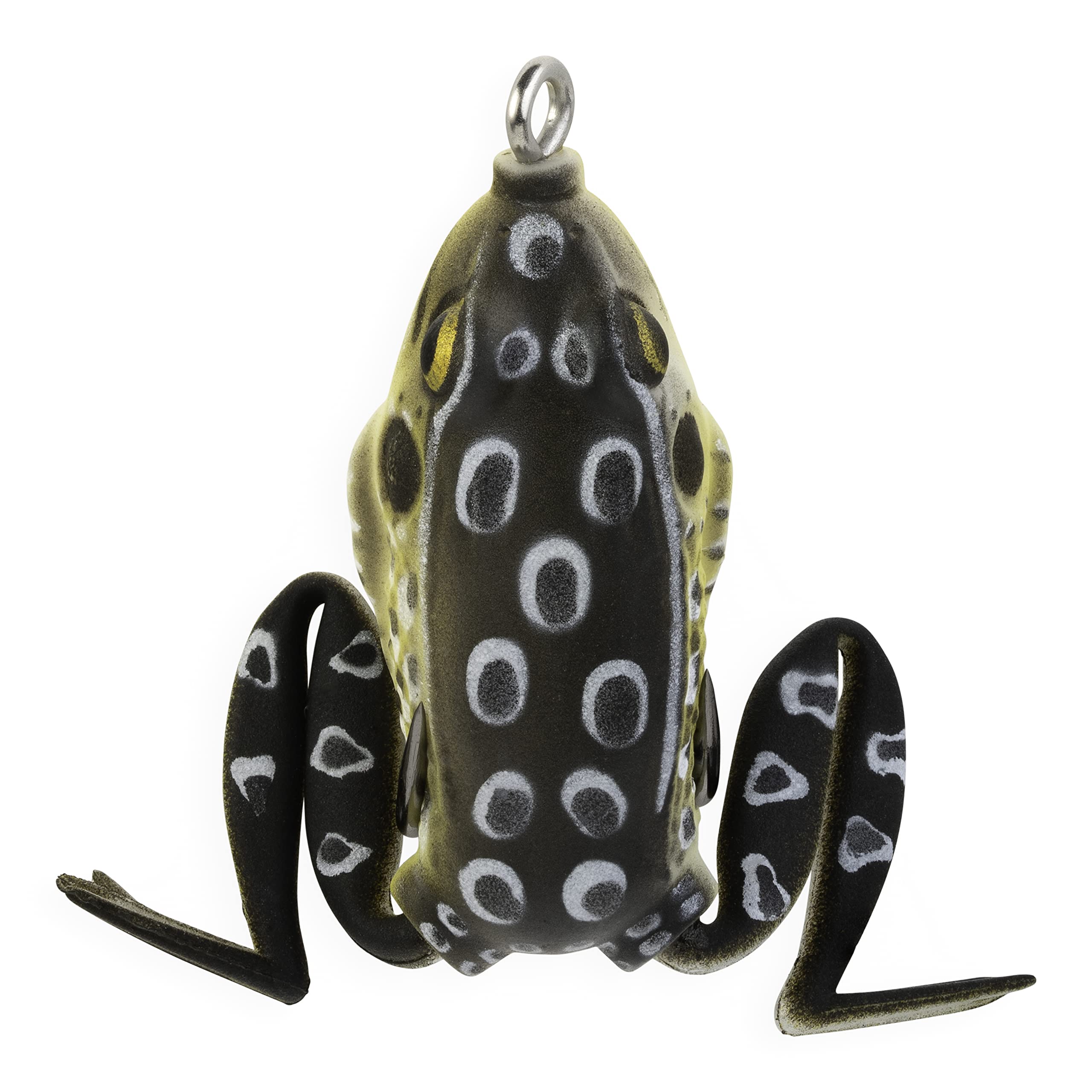 Pocket Frog Lure LUNKERHUNT for Bass Fishing | Pocket Frog Lure 1.75 Inch | Topwater Fishing Lures with Weedless Hooks for Trout, Pike in Saltwater and Fresh Water, Mischief Minnow