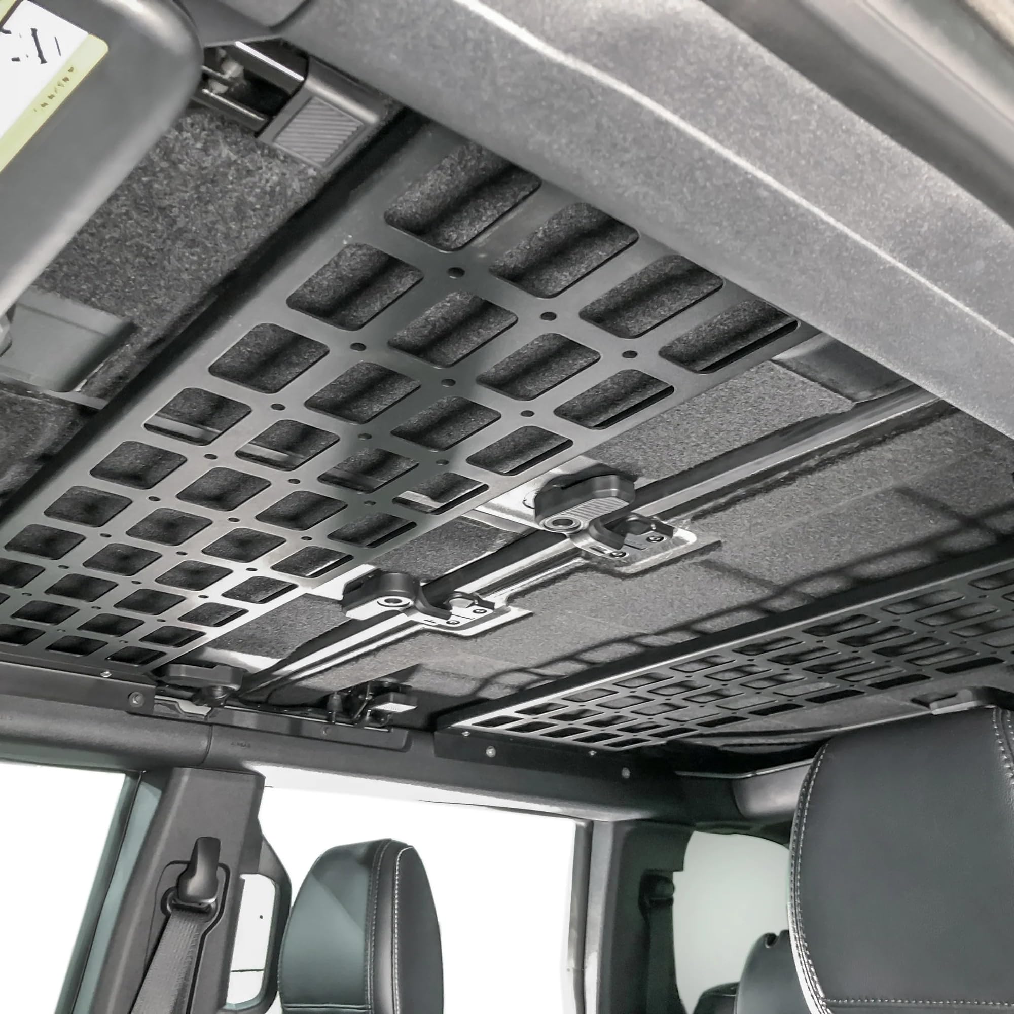 2021+ Ford Bronco Turn Offroad Overhead Molle Panel Storage Kit 8