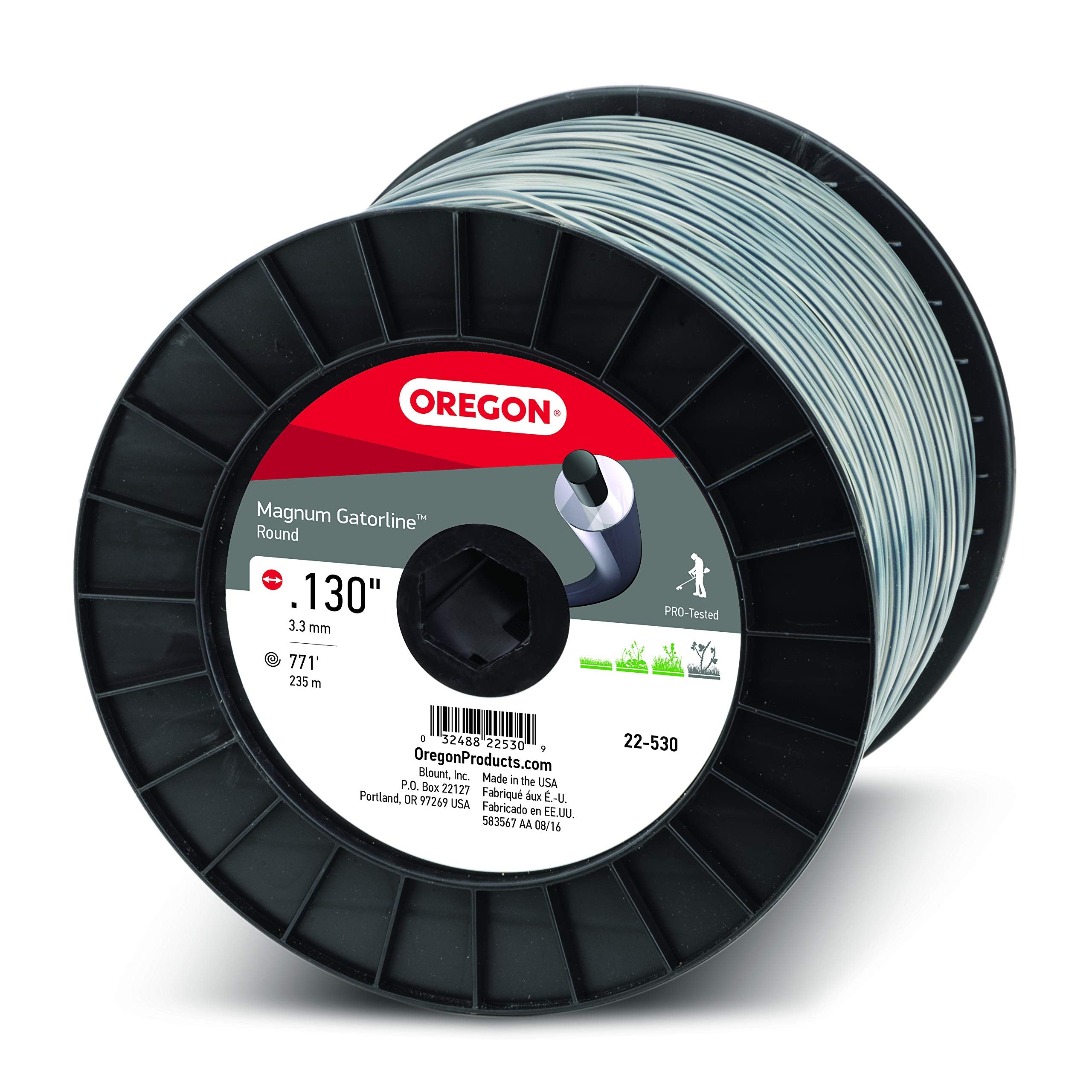Oregon Magnum Gatorline 22-530 Round Trimmer Line .13-Inch by 764-Foot