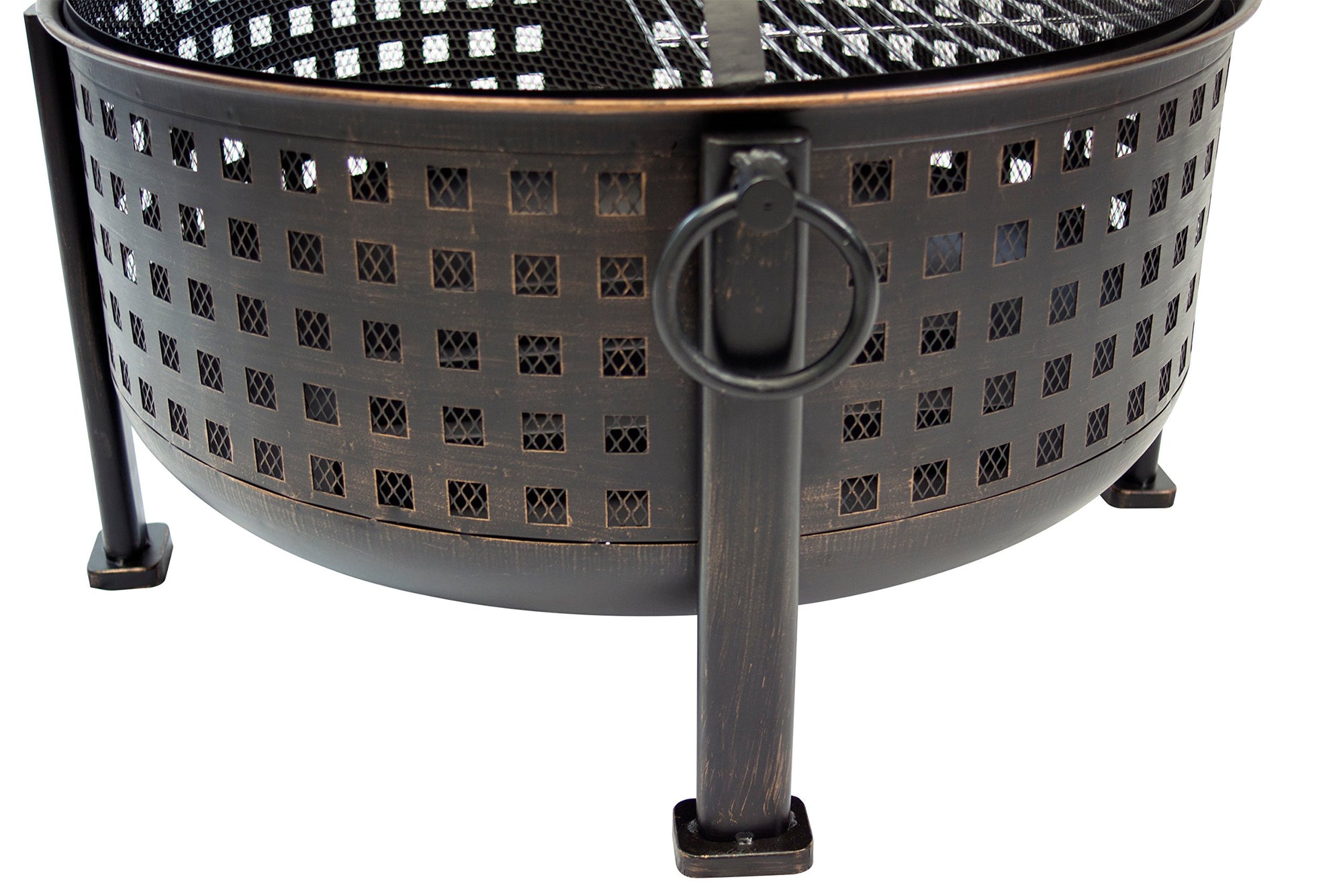 Langston Pleasant Hearth OFW821RC 12" Deep Bowl Fire Pit