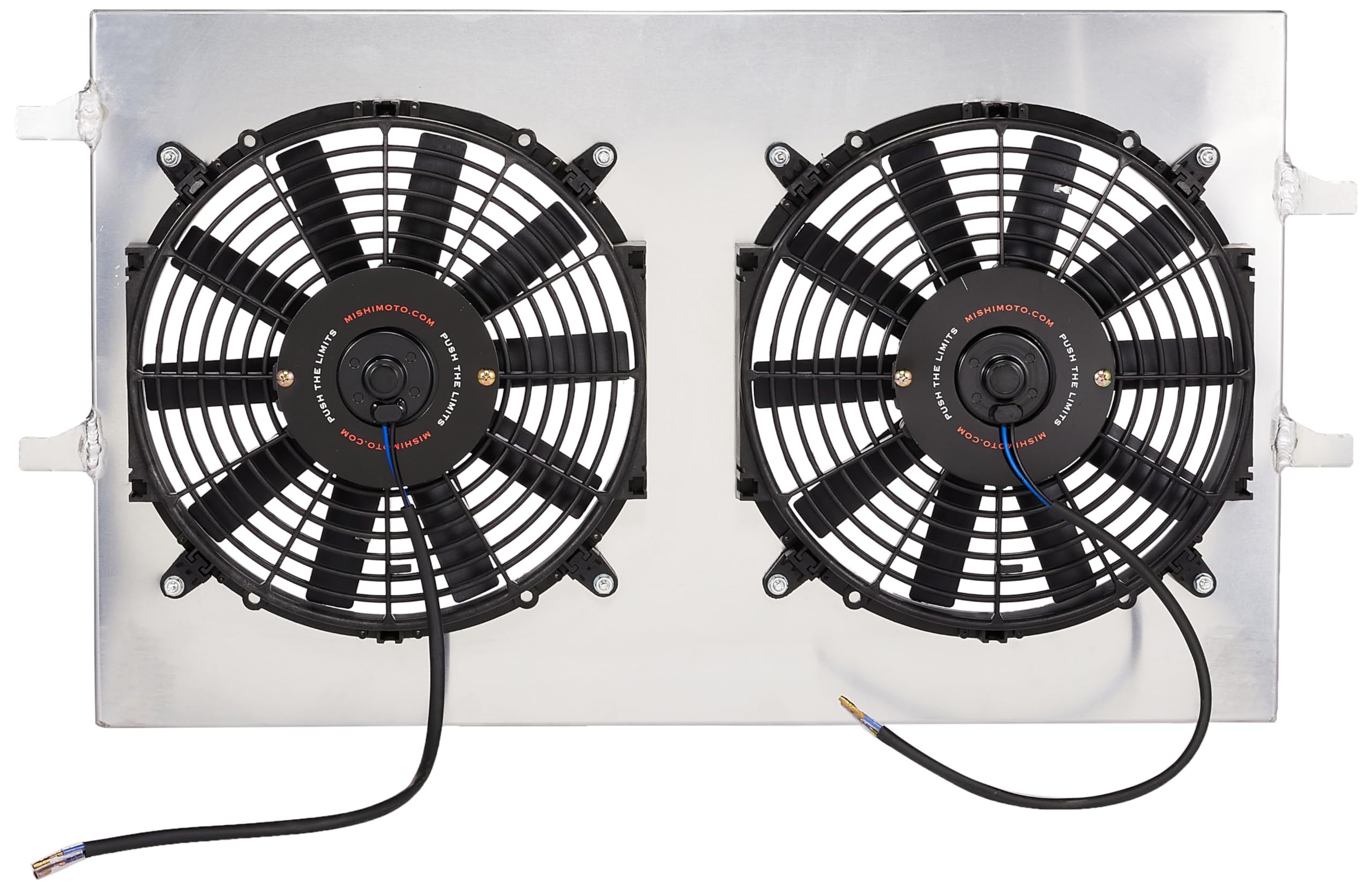 Mishimoto Performance Aluminum Fan Shroud MMFS-EVO-10 Fits Mitsubishi Lancer Evo X 2008-2015 Silver