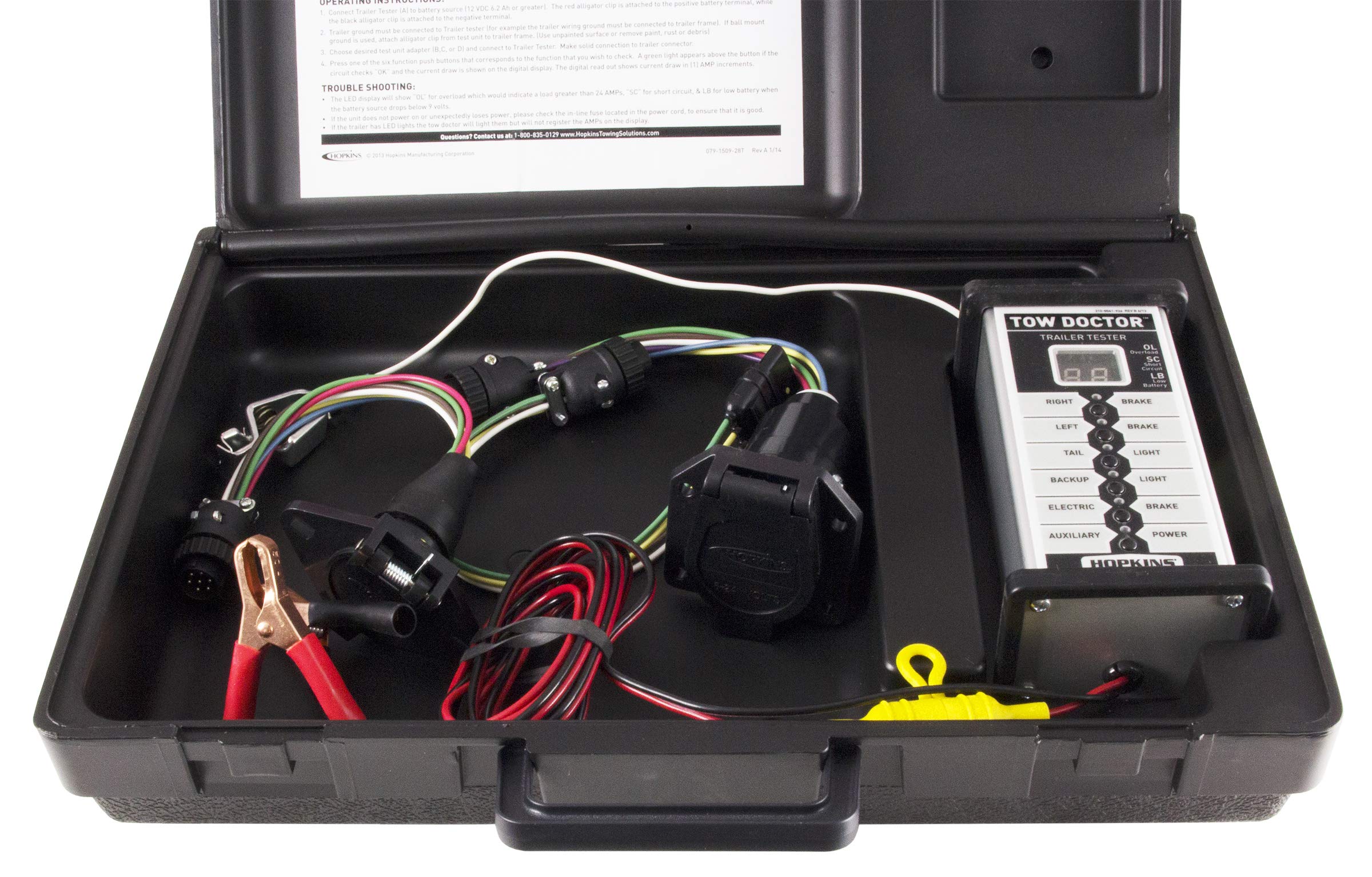 Hopkins 50928 Tow Doctor Hopkins Towing Solutions Trailer End Wire Harness Test Unit