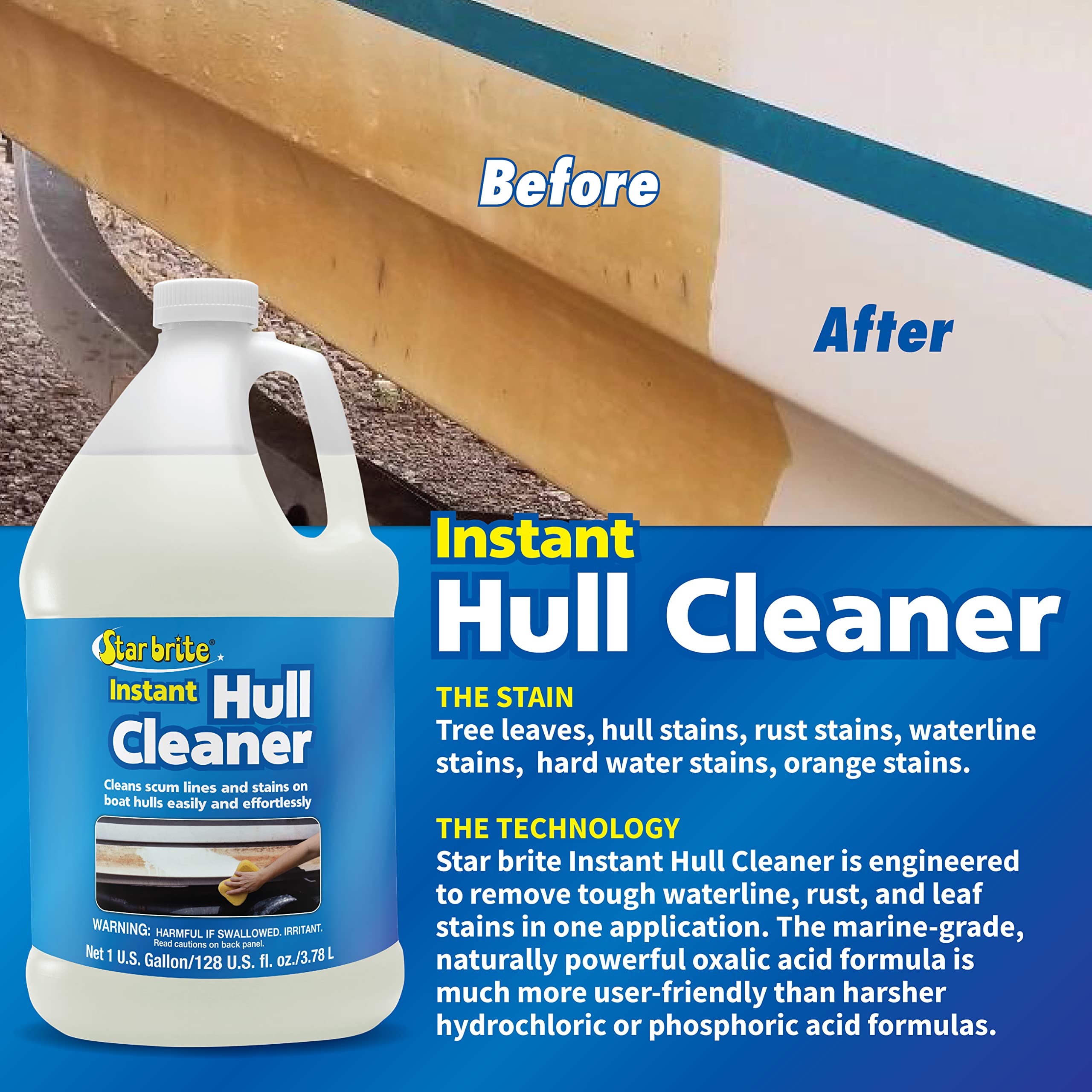 Hull Cleaner Star Brite (1-Gallon)