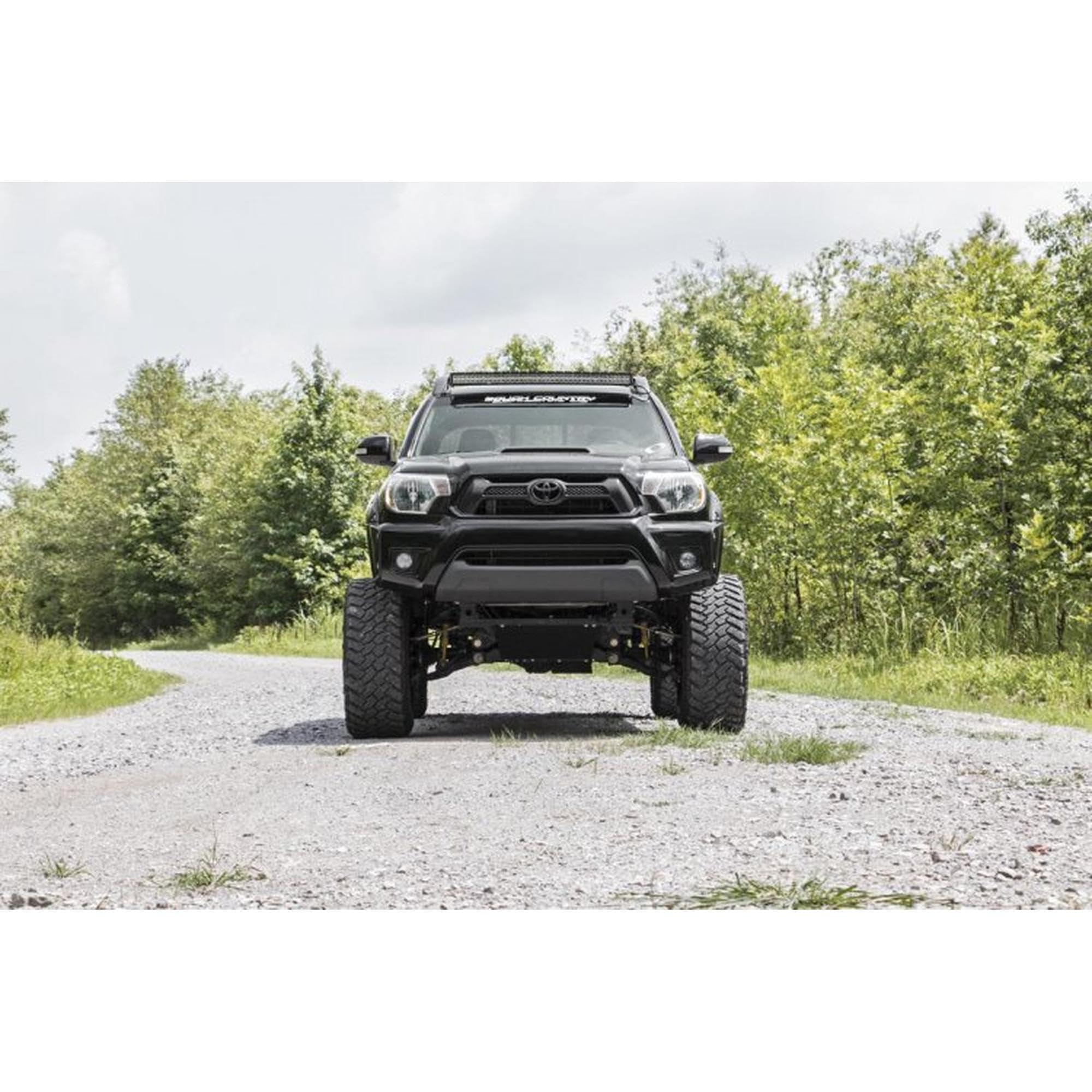 6” Rough Country Lift Kit w/ M1 Struts & M1 Rear Shocks for Toyota Tacoma (2005–2015) - Tuned Suspension Upgrade for On-Road Comfort & Off-Road Control