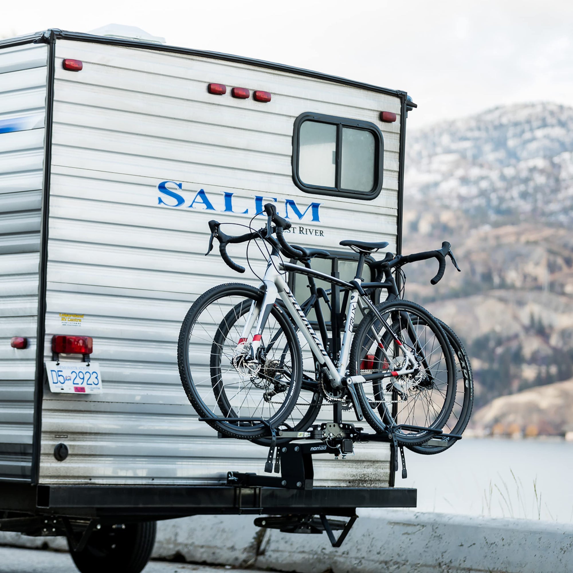 Nomad Swagman RV Approved Hitch Mount Bike Rack