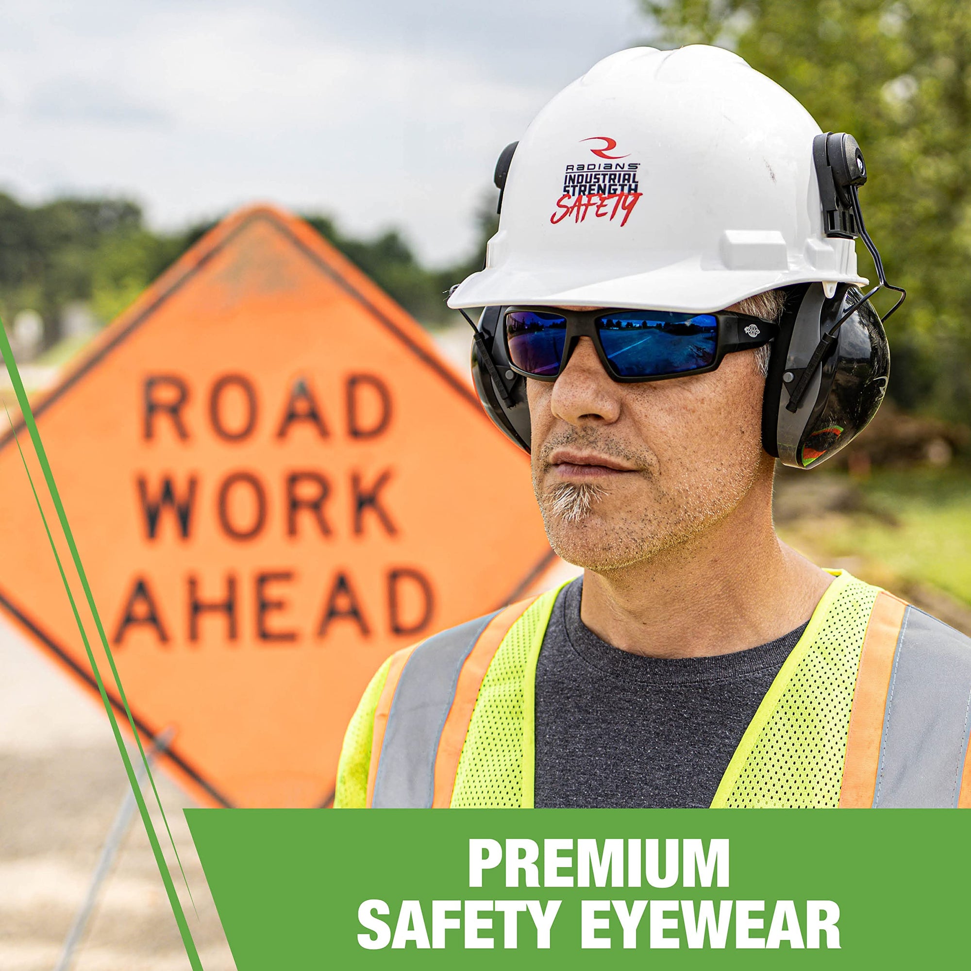 Safety Glasses Crossfire 411432, Gold Mirror Lens, One Size