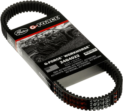 Continuously Variable Transmission (CVT) G-Force Belt