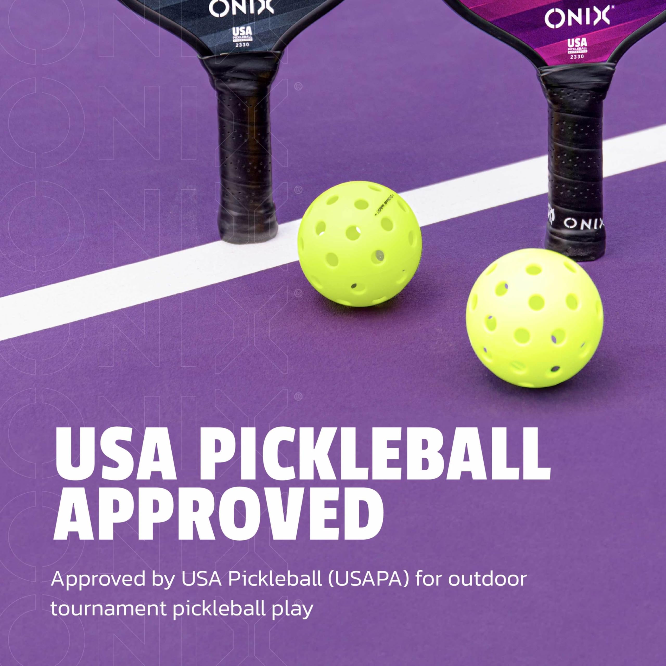 Fuse G2 Onix Outdoor Pickleball Balls