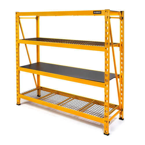 4 shelves DEWALT DXST10000 Storage Rack, Yellow