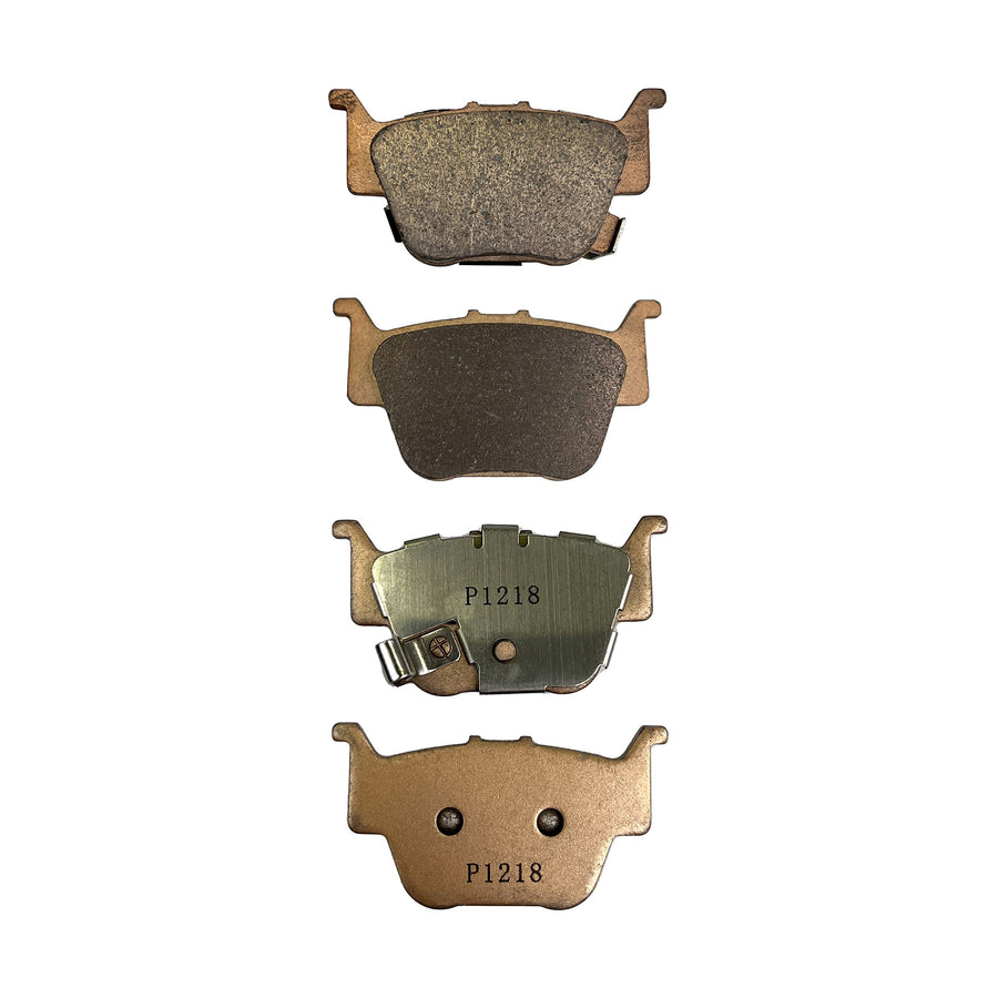 Demon Rear Left/Right Sintered Brake Pads for Honda TRX 420/450/500/650/680/Pioneer 700, Sintered Metallic Material For Better Grip, Reduced Brake Fade (See Fitment Details in Description)