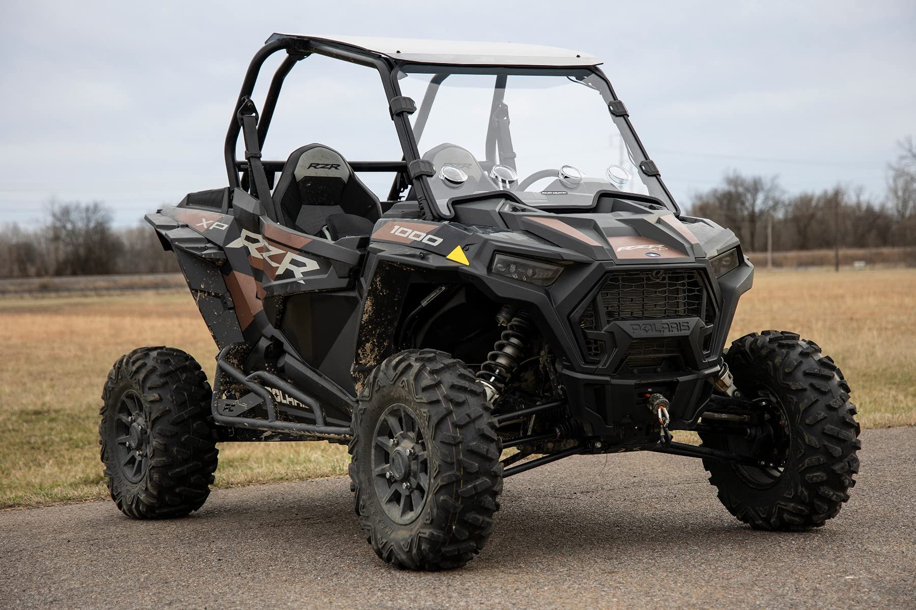 Vented Rough Country Full Windshield for Polaris RZR XP 1000-98292010
