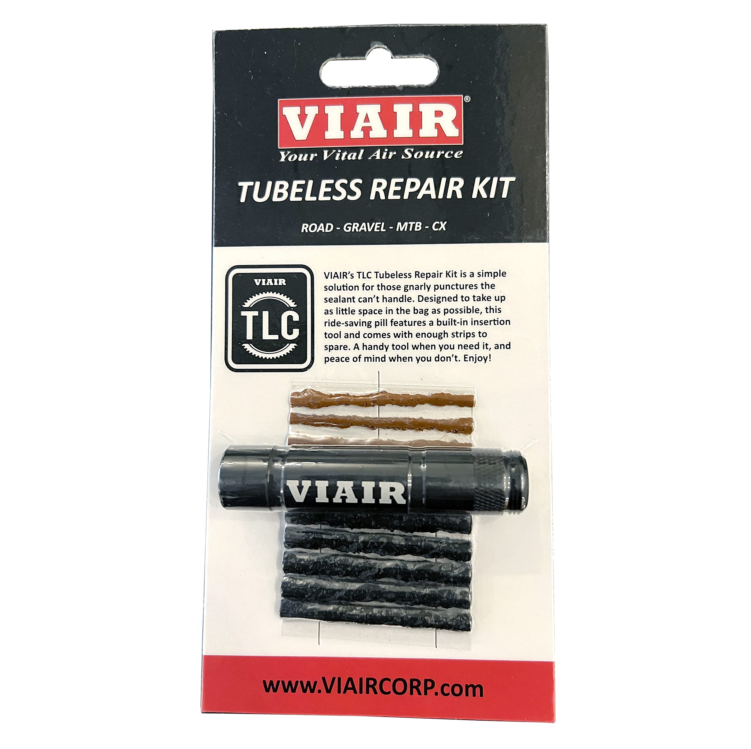 Tire Repair Kit VIAIR TLC Tubeless Compatible