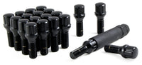 Gorilla 17125SDBC-20 Automotive Black 12mm x 1.25 Thread Size Chrome Finish Small Diameter Lug Bolt, (Set of 20)