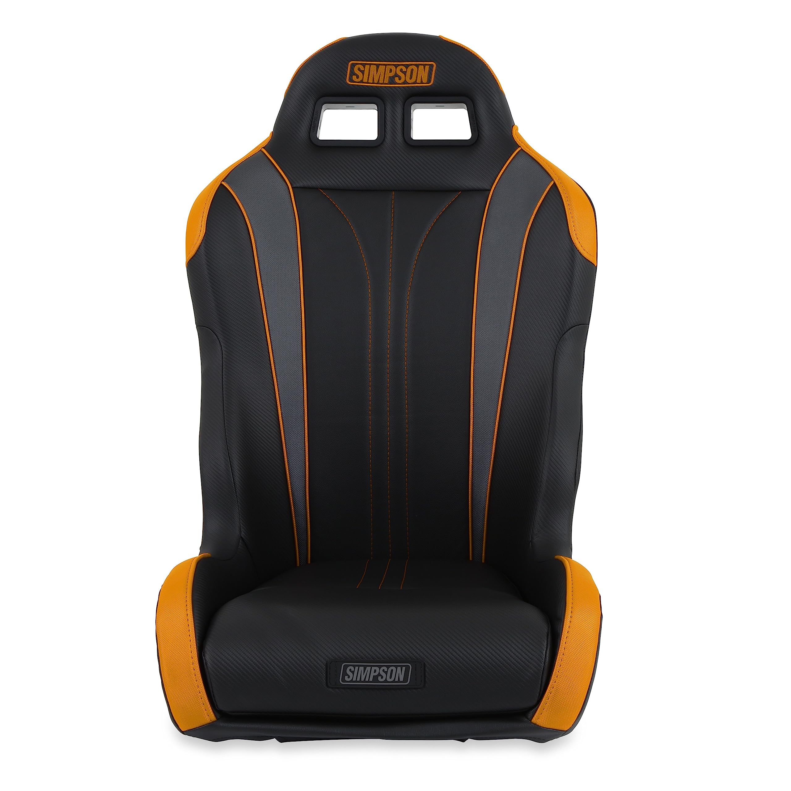 Vortex II Simpson Racing 104-308 UTV Seat Black/Orange Each