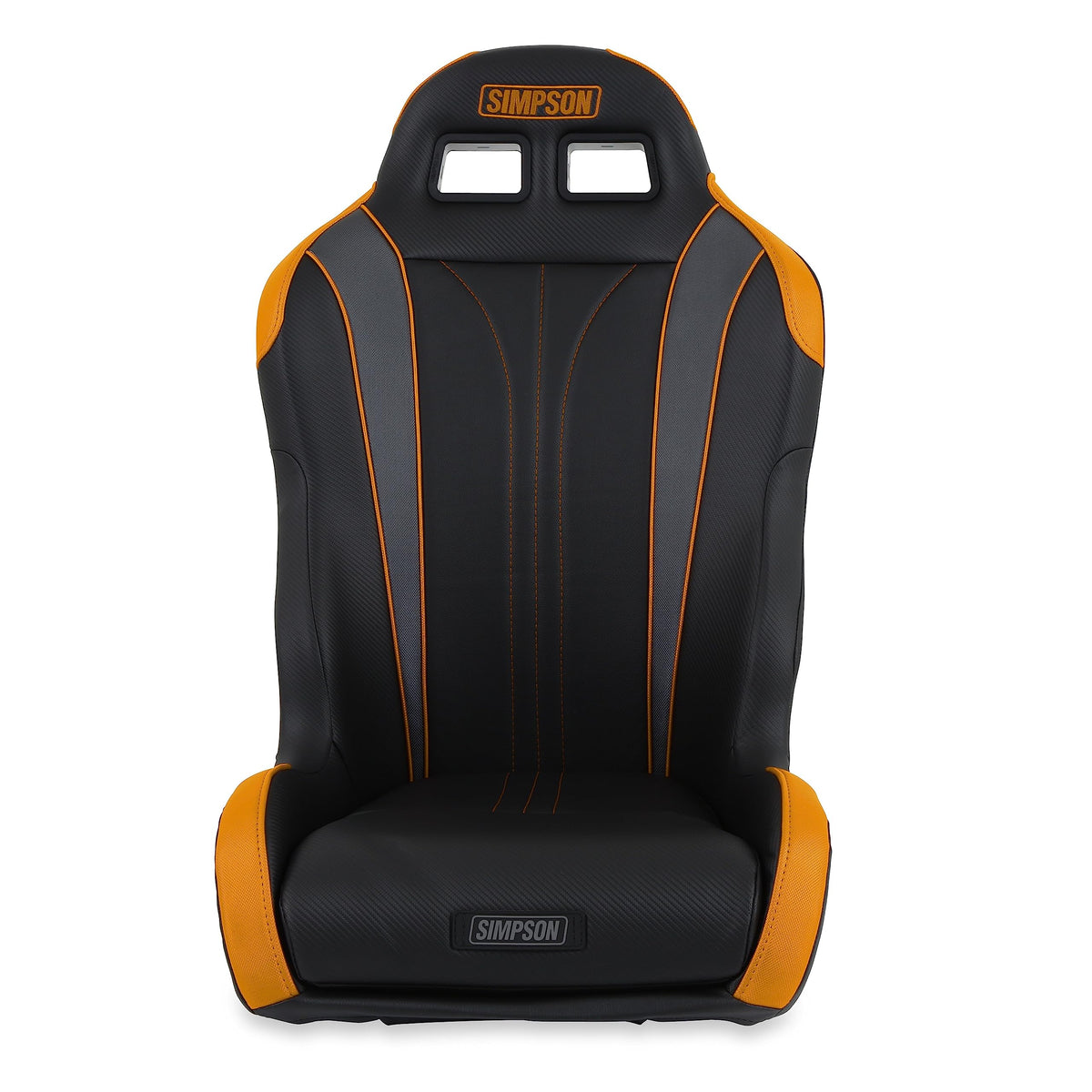 Vortex II Simpson Racing 104-308 UTV Seat Black/Orange Each
