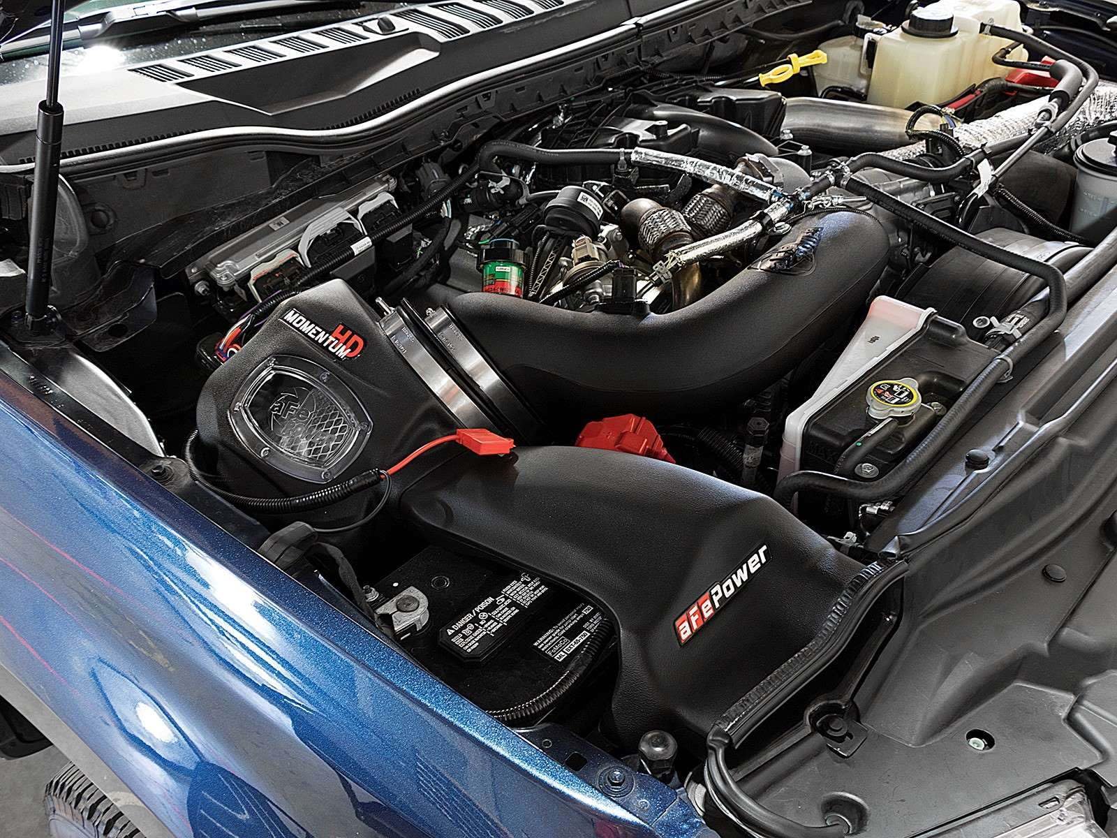 Momentum HD aFe POWER Cold Air Intake System w/Pro DRY S Filter, #51-73006, Black