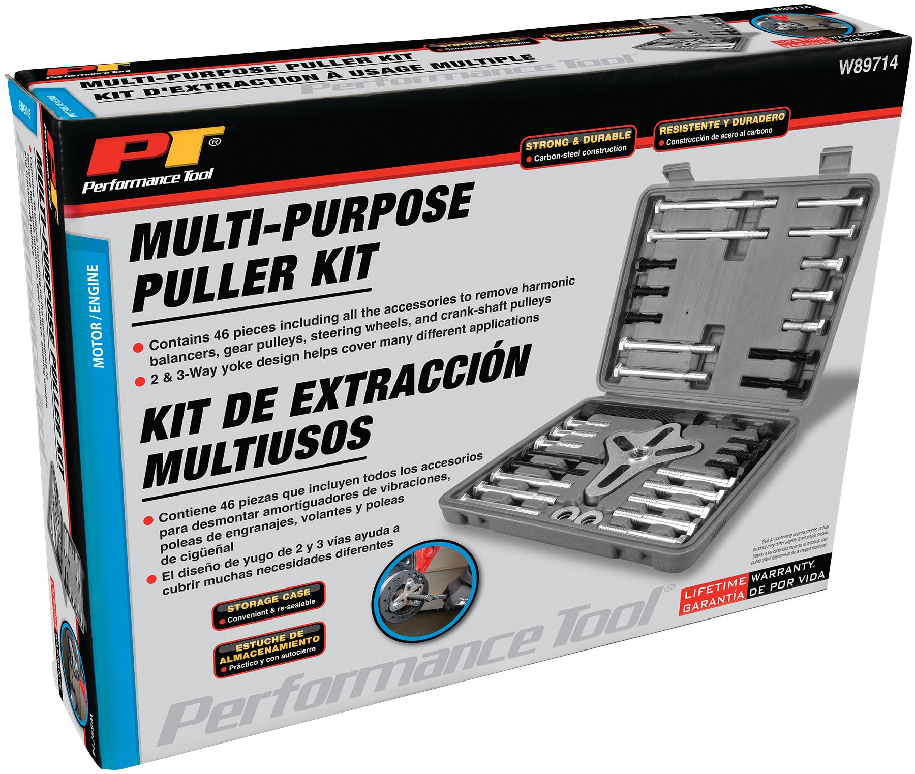 W89714 Performance Tool 46 pc. Multi-Purpose Puller Kit