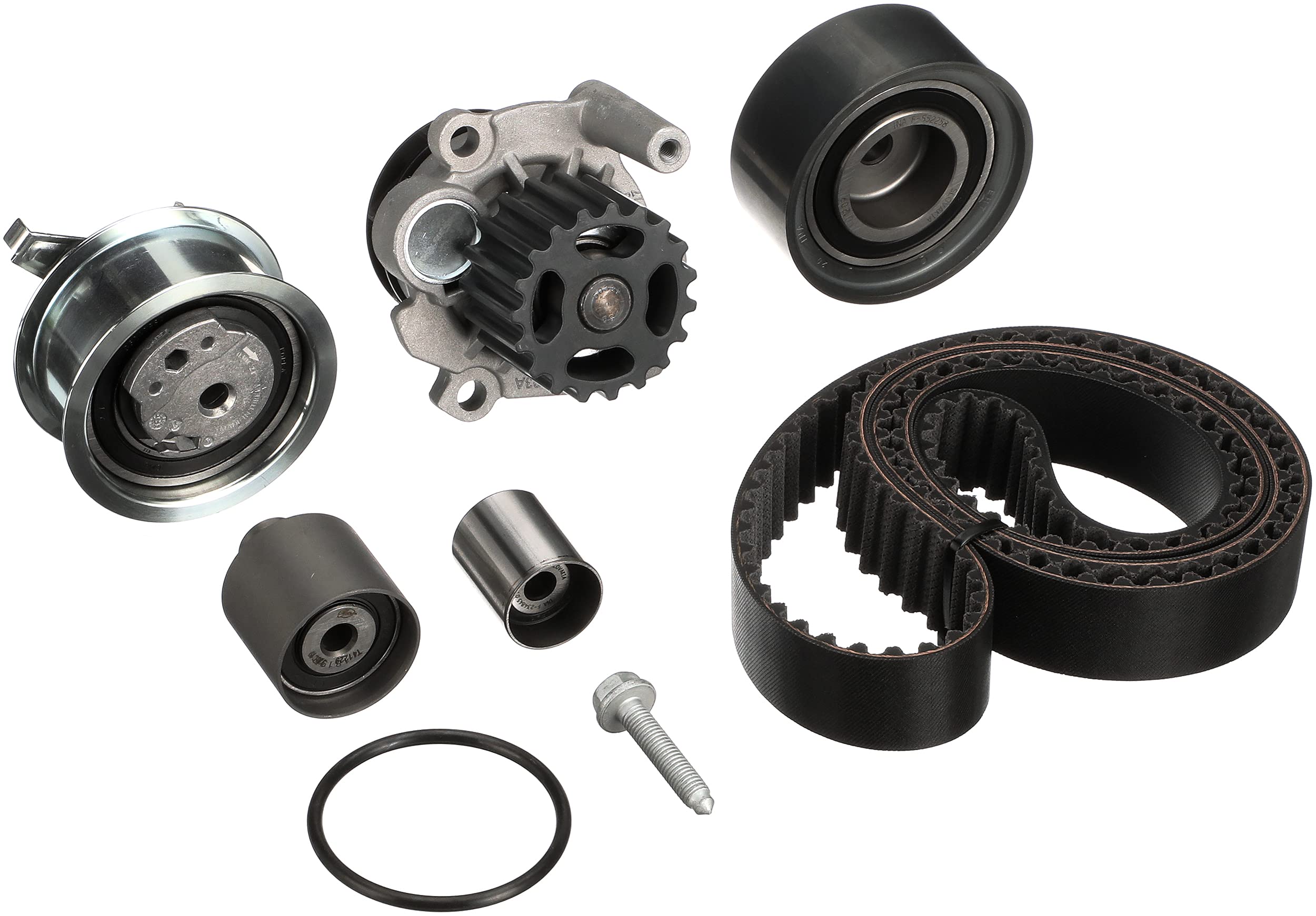 Gates PowerGrip TCKWP342 Premium Timing Belt Component Kit with Water Pump