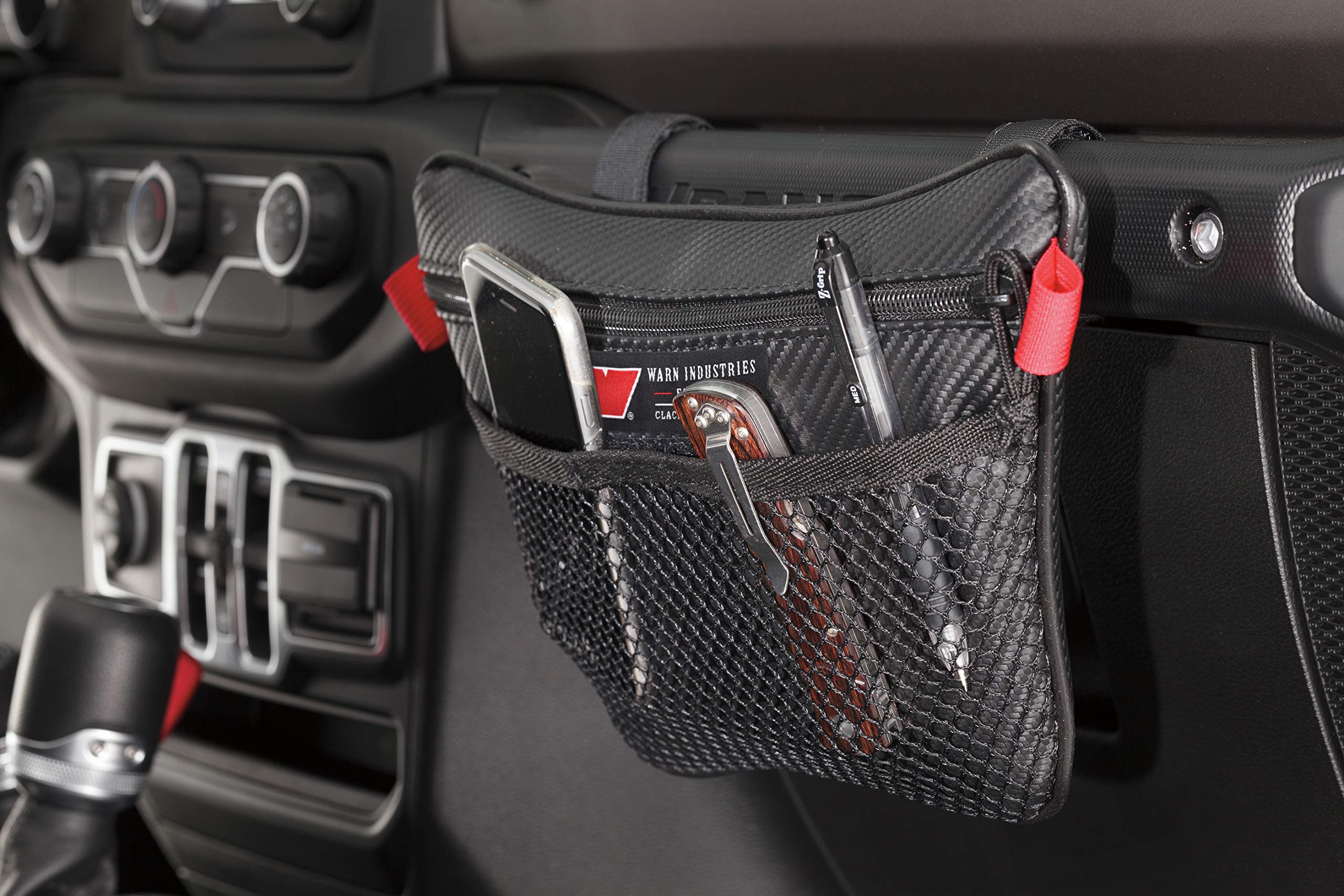 Epic Trail Gear WARN 102646: Slim Passenger Grab Handle Storage Bag