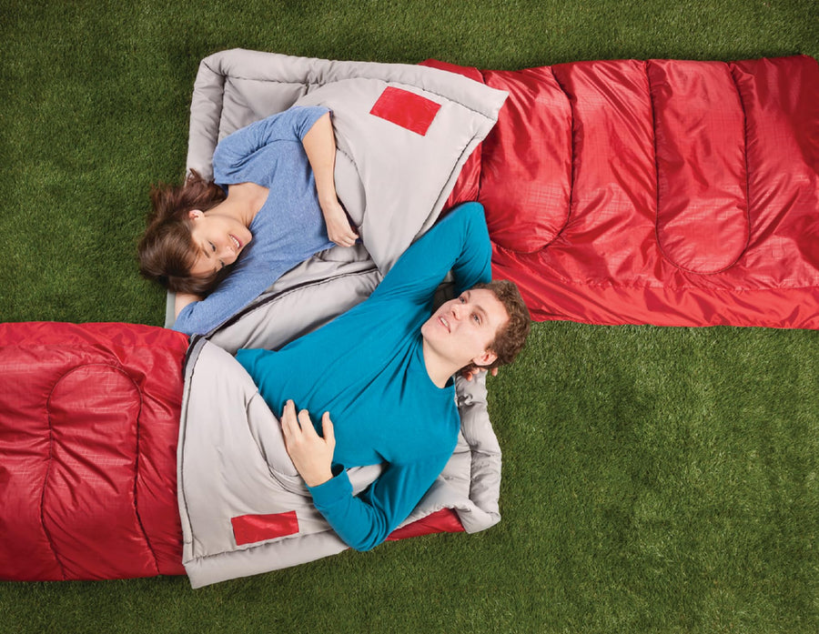 Coleman 30⁰F Palmetto Adult Sleeping Bag, Cool-Weather Sleeping Bag with Snag-Free Zipper & Soft Liner, Machine Washable