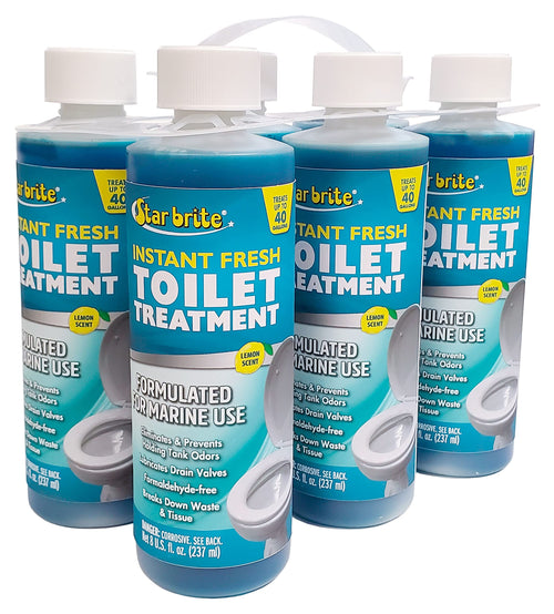 Instant Fresh STAR BRITE Toilet Treatment 6 Pack - Lemon (071761)