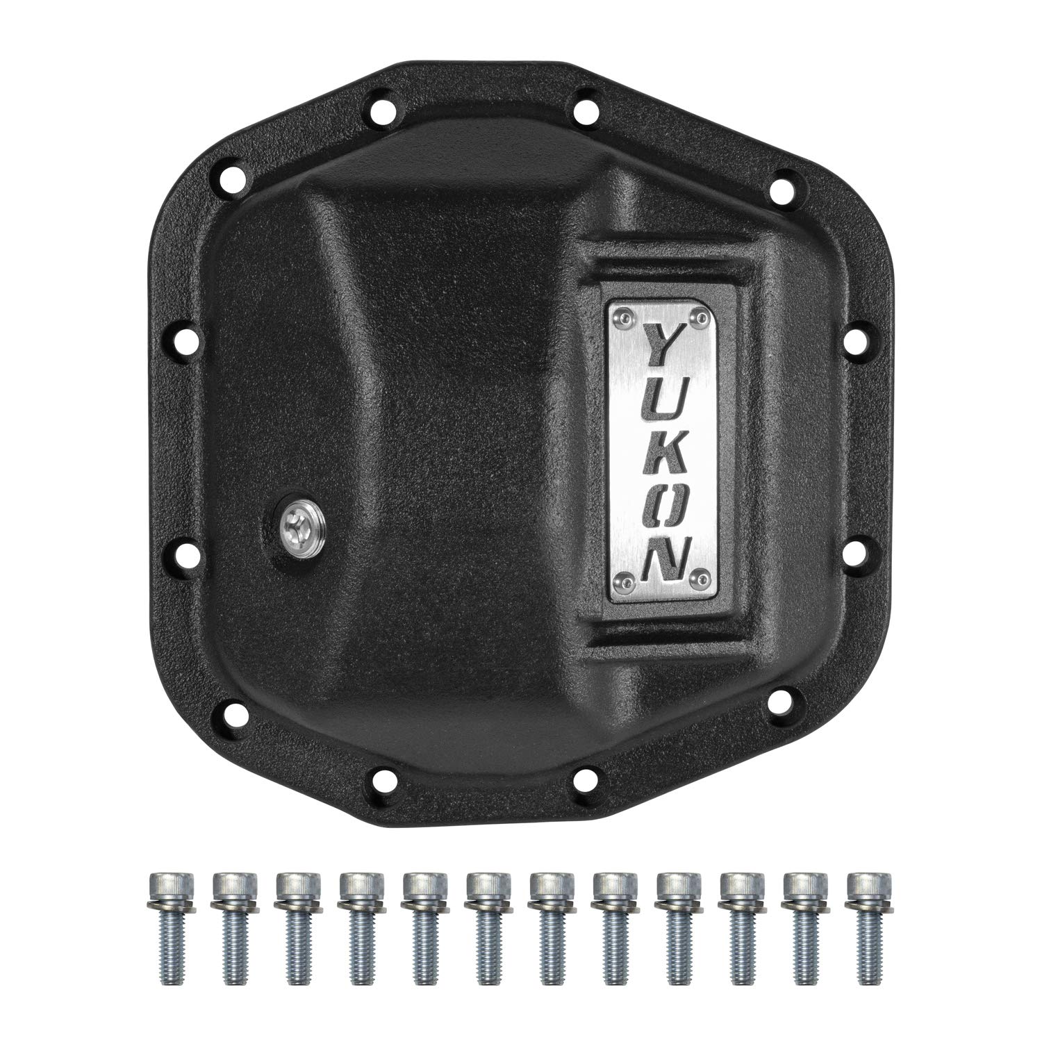 Yukon Front Hardcore Nodular Iron Differential Cover for Wrangler JL Dana 44 Front (YHCC-D44JL-FRONT)