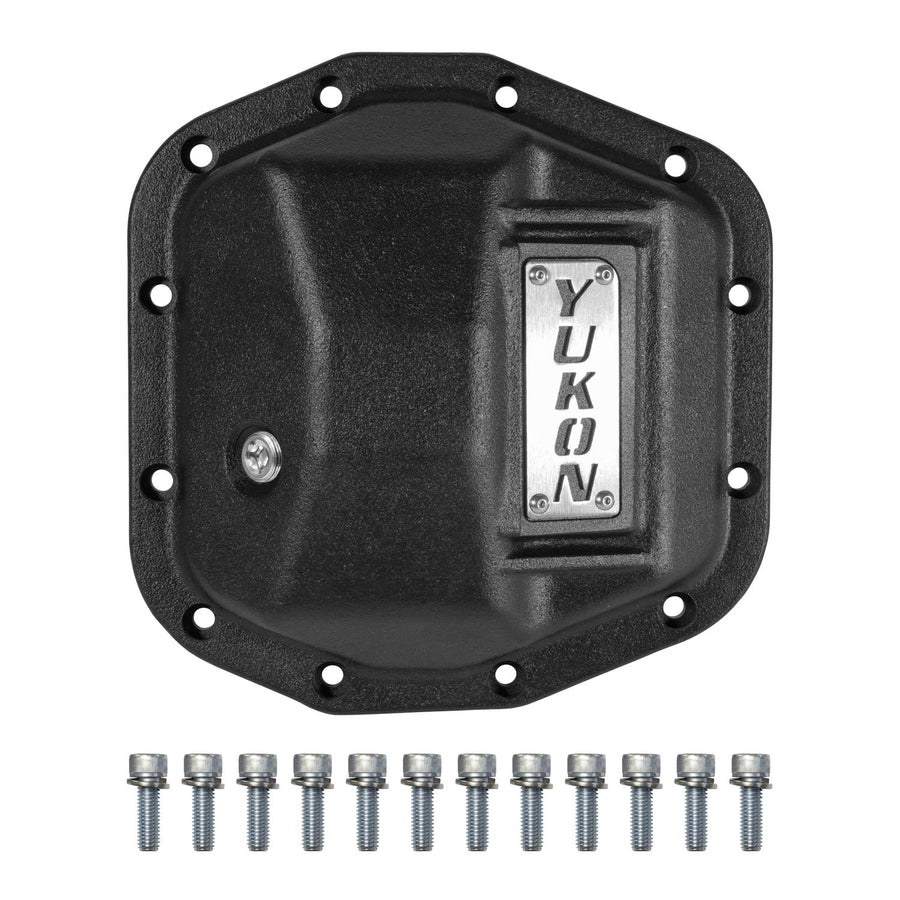 Yukon Front Hardcore Nodular Iron Differential Cover for Wrangler JL Dana 44 Front (YHCC-D44JL-FRONT)