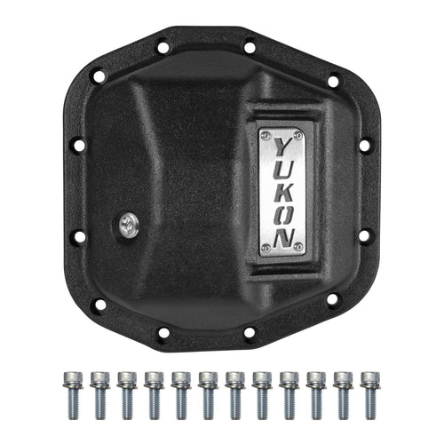 Yukon Front Hardcore Nodular Iron Differential Cover for Wrangler JL Dana 44 Front (YHCC-D44JL-FRONT)