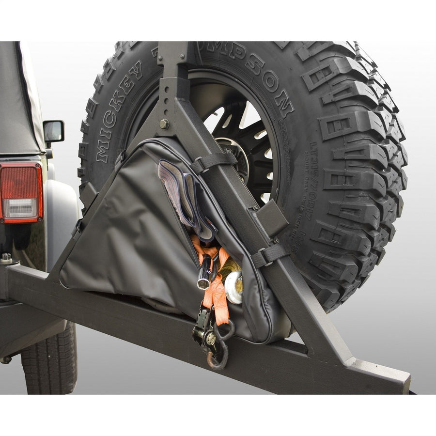 Triangular Rugged Ridge Storage Bag for Rugged Ridge Tire Carriers 12801.50