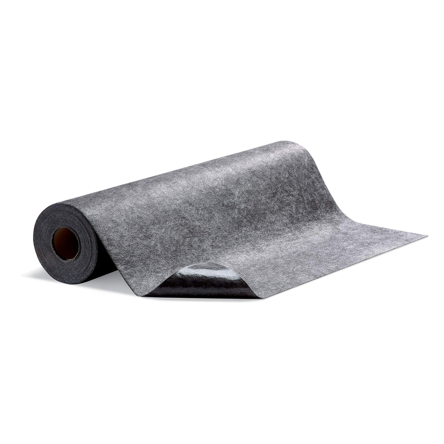 Grippy PIG Floor Mat | Industrial Entrance Mat with Adhesive Backing | 3' x 50' Mat Runner | Gray | GRP36201-GY