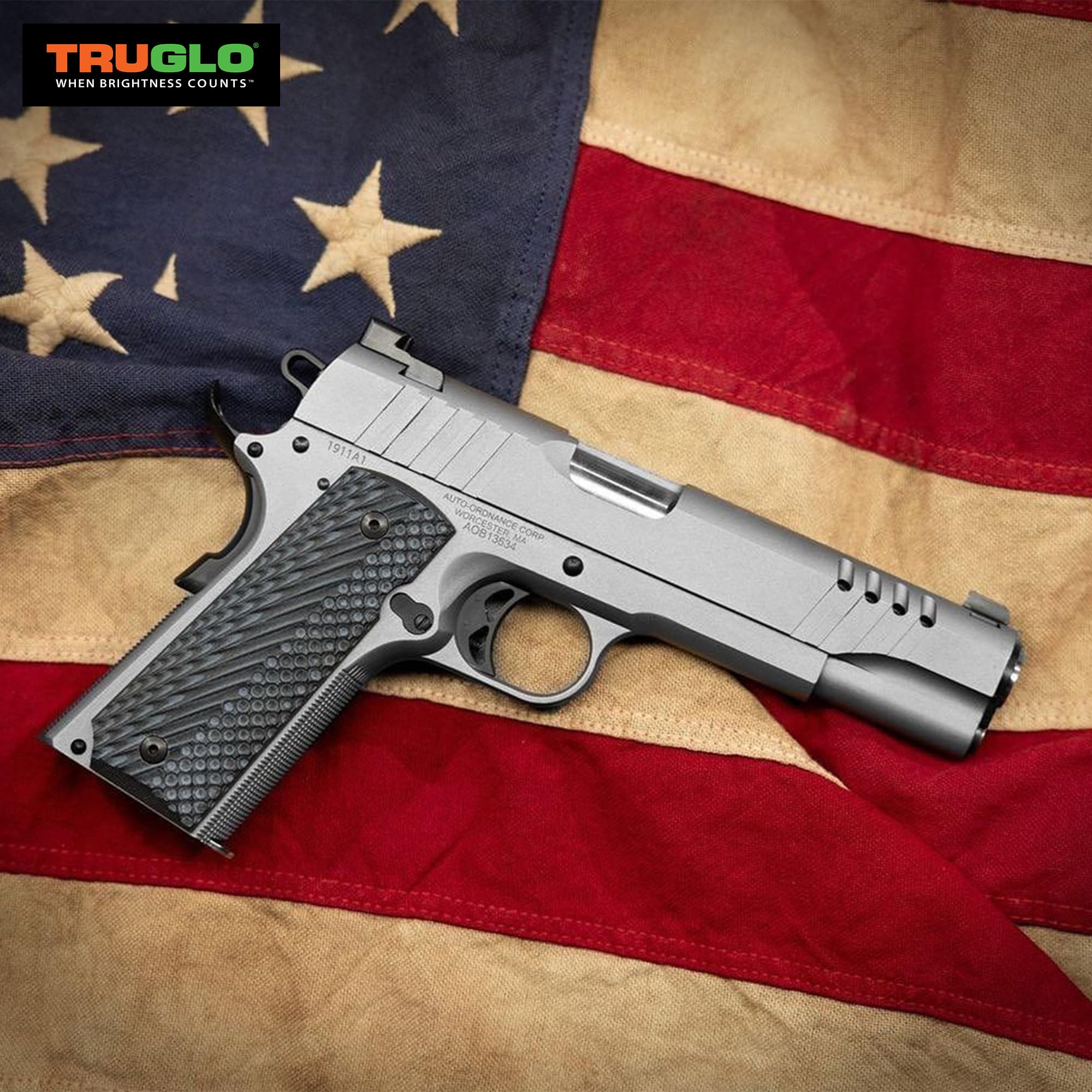 TruGlo Pro Tritium Glow in The Dark Hunting, Tactical, Military Handgun Sight for Smith and Wesson M&P SD9 and SD40 Series Pistols