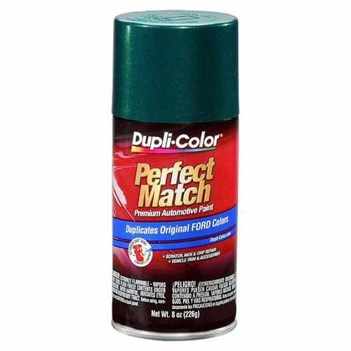 Perfect Match Dupli-Color EBFM03277 Automotive Spray Paint – Ford Deep Jewel Green Metallic, PA/TM – 8 oz. Aerosol Can