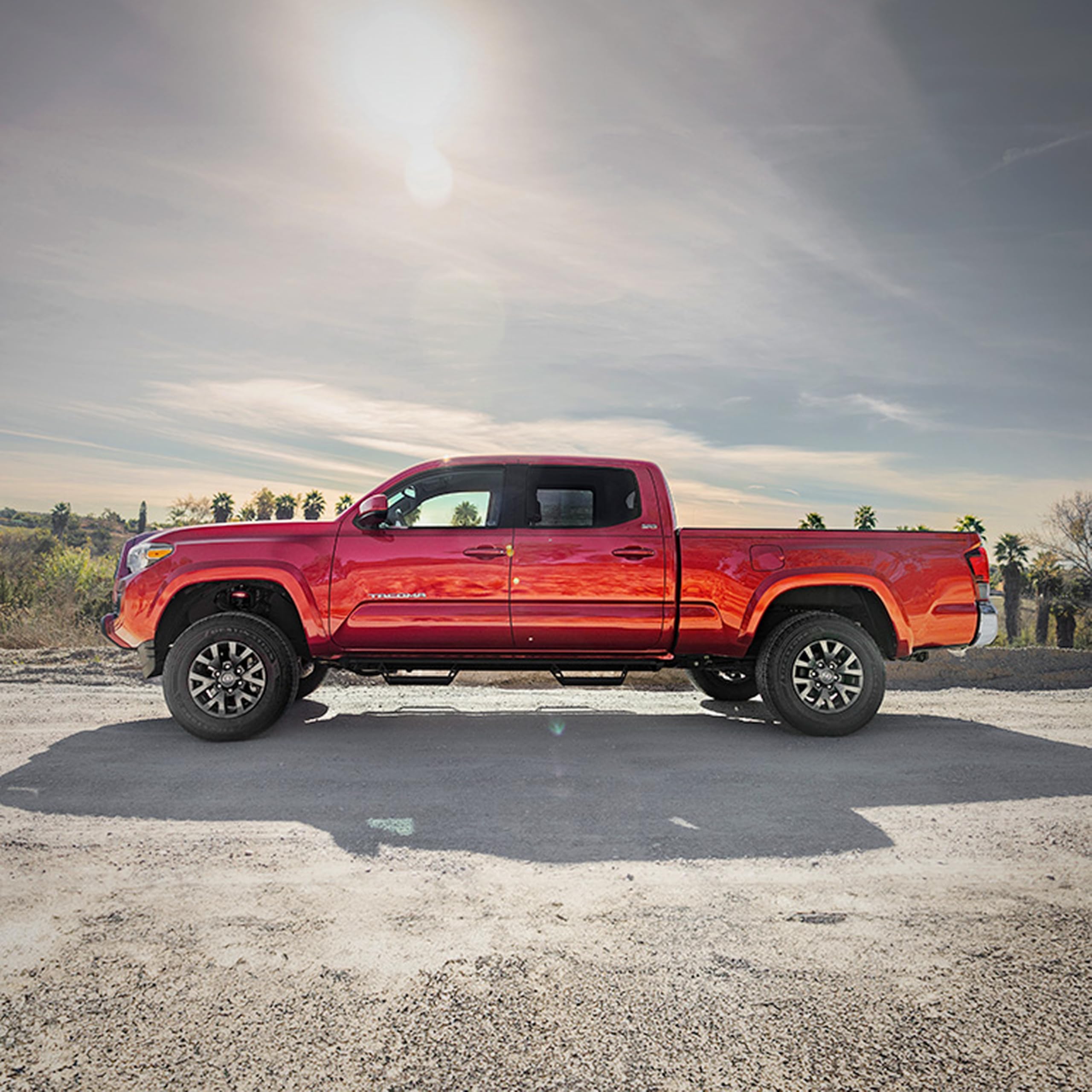 SUSPENSION DOMINATOR: 2" Lift Kit, 6061-T6 Billet Aluminum, Red Anodized, Compatible with 2WD/4WD 2003-2024 Toyota 4Runner, PRE/4WD 2005-2023 Toyota Tacoma (Excludes TRD)